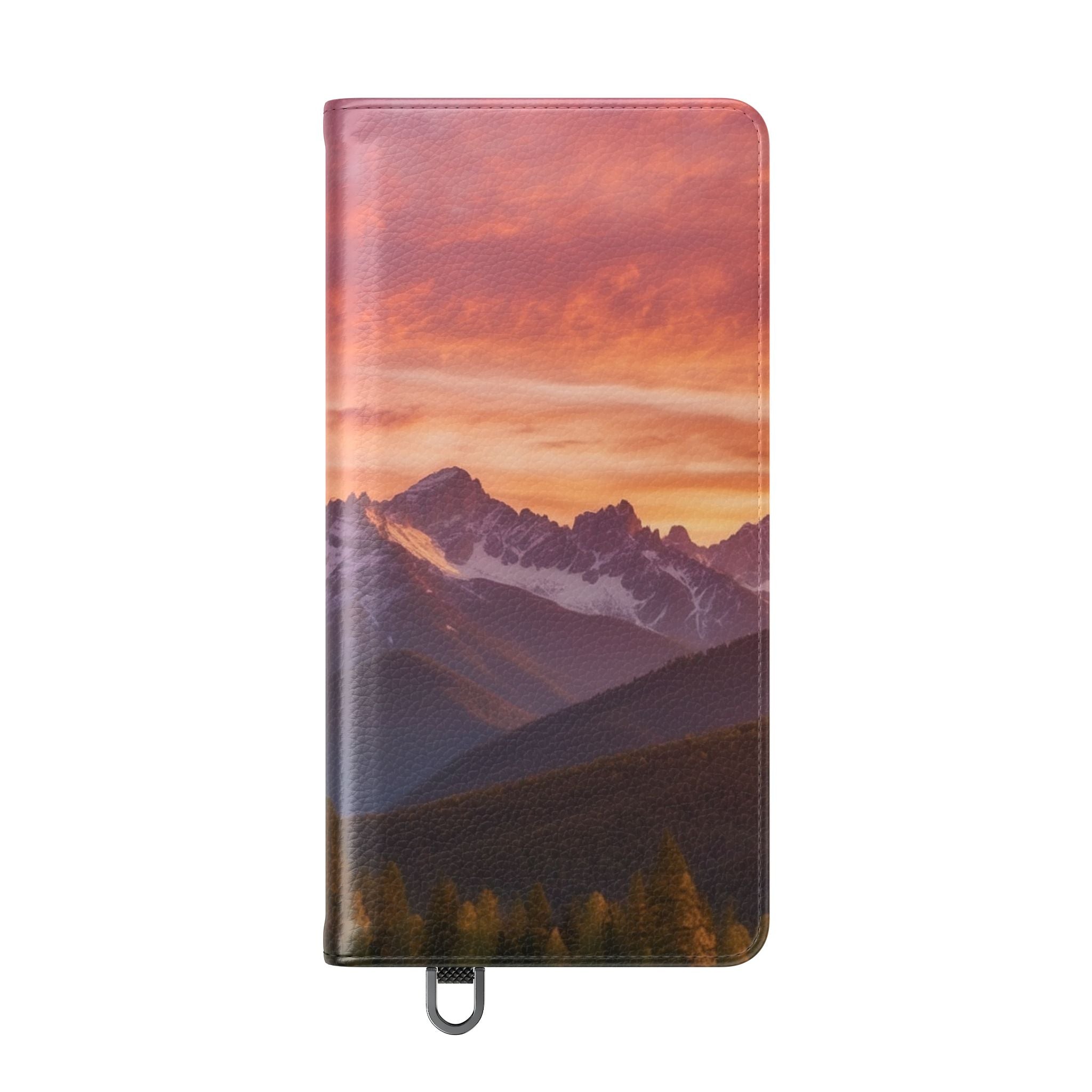 Mountain Bloom Twilight - Samsung S25 Ultra Case - Lompakko