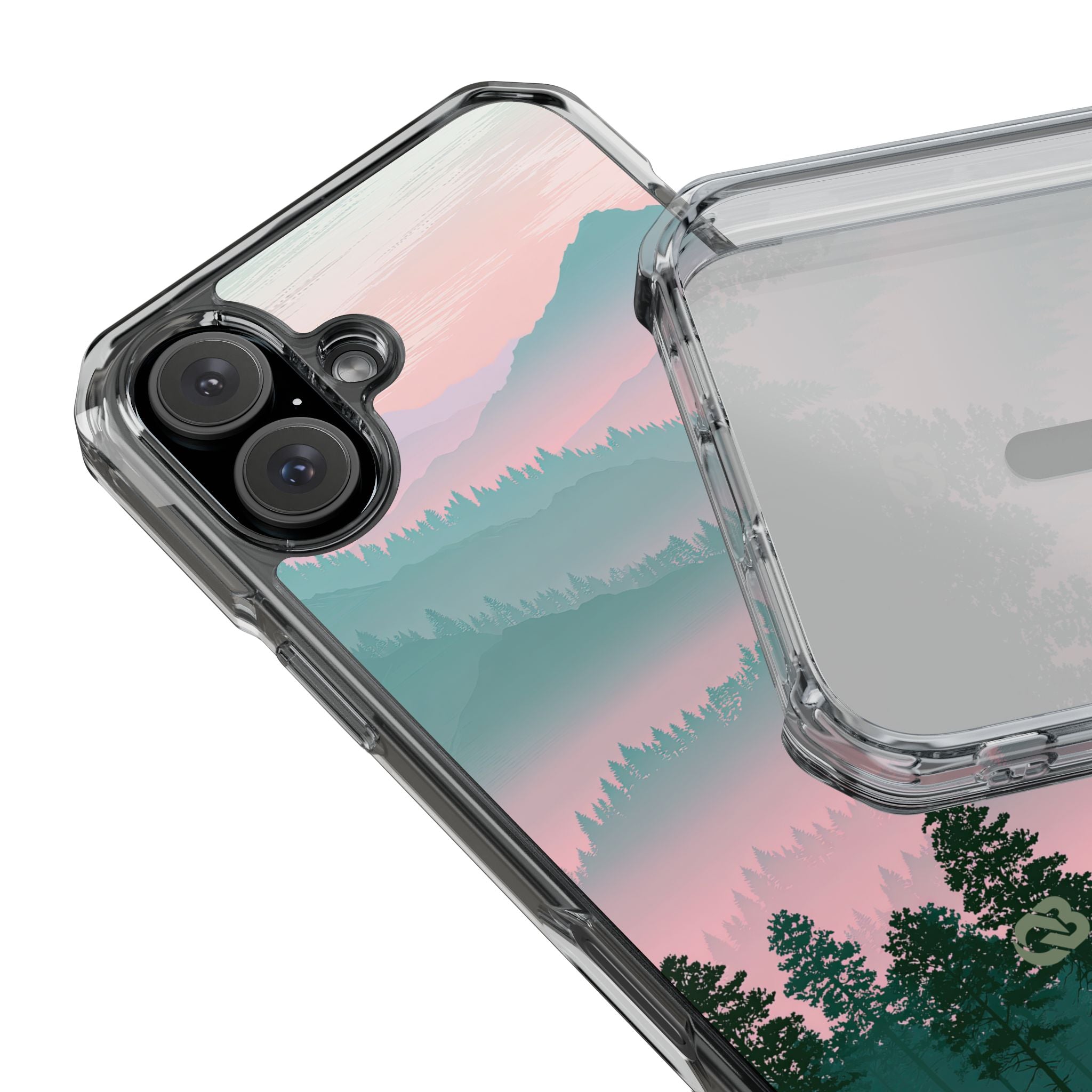 Teal Impact MagSafe Phone Case for iPhone - Alpine Mist Teal
