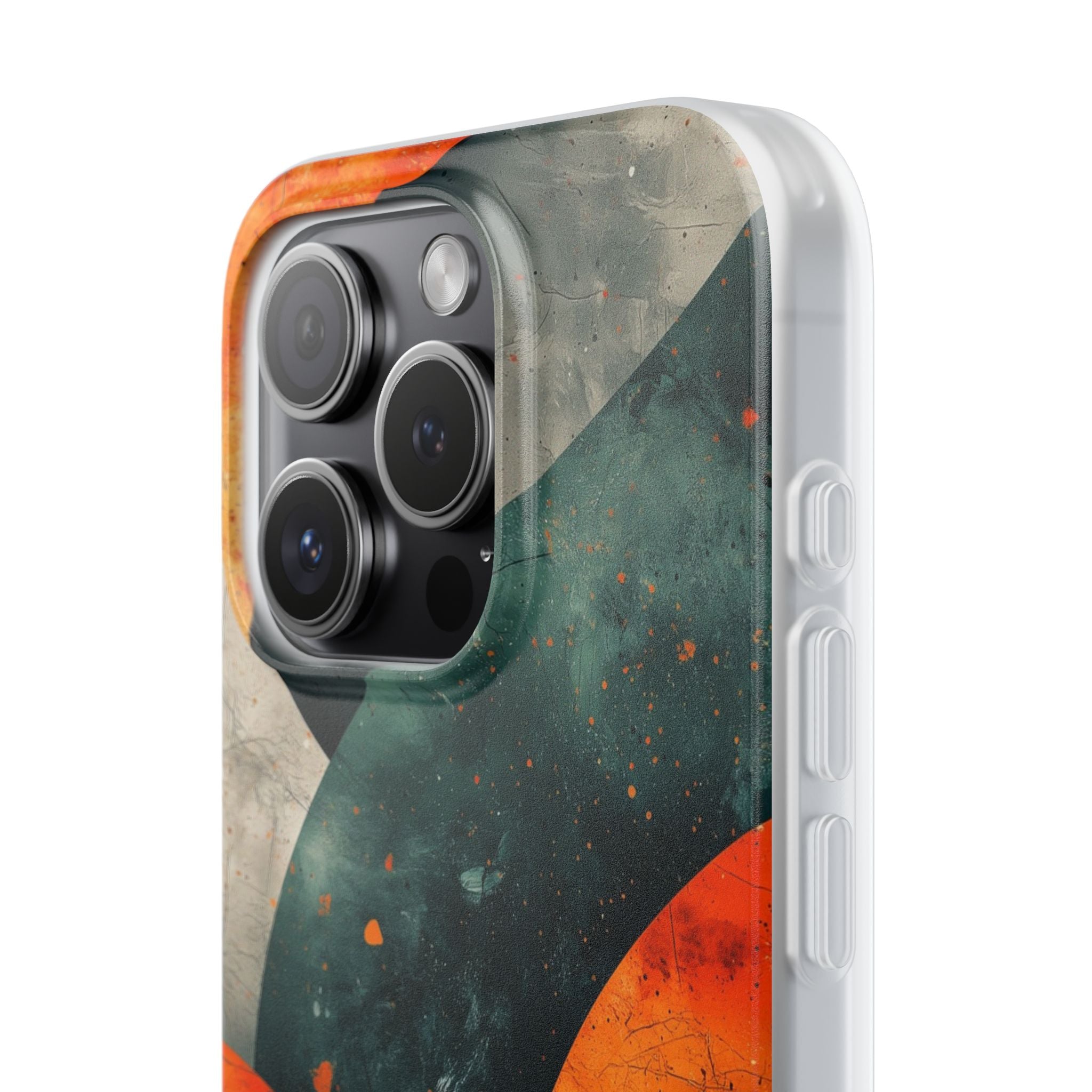 Crimson Wave iPhone 15 Pro Case - Soft