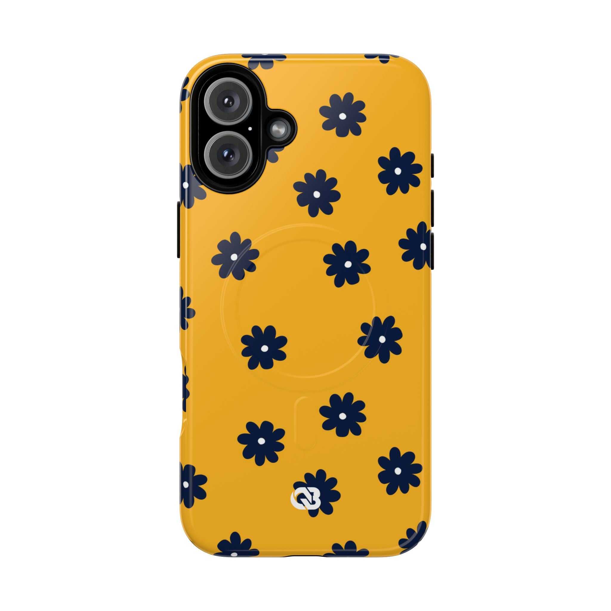 Navy Daisy Mustard · Tough+ Phone Case for iPhone · Magsafe