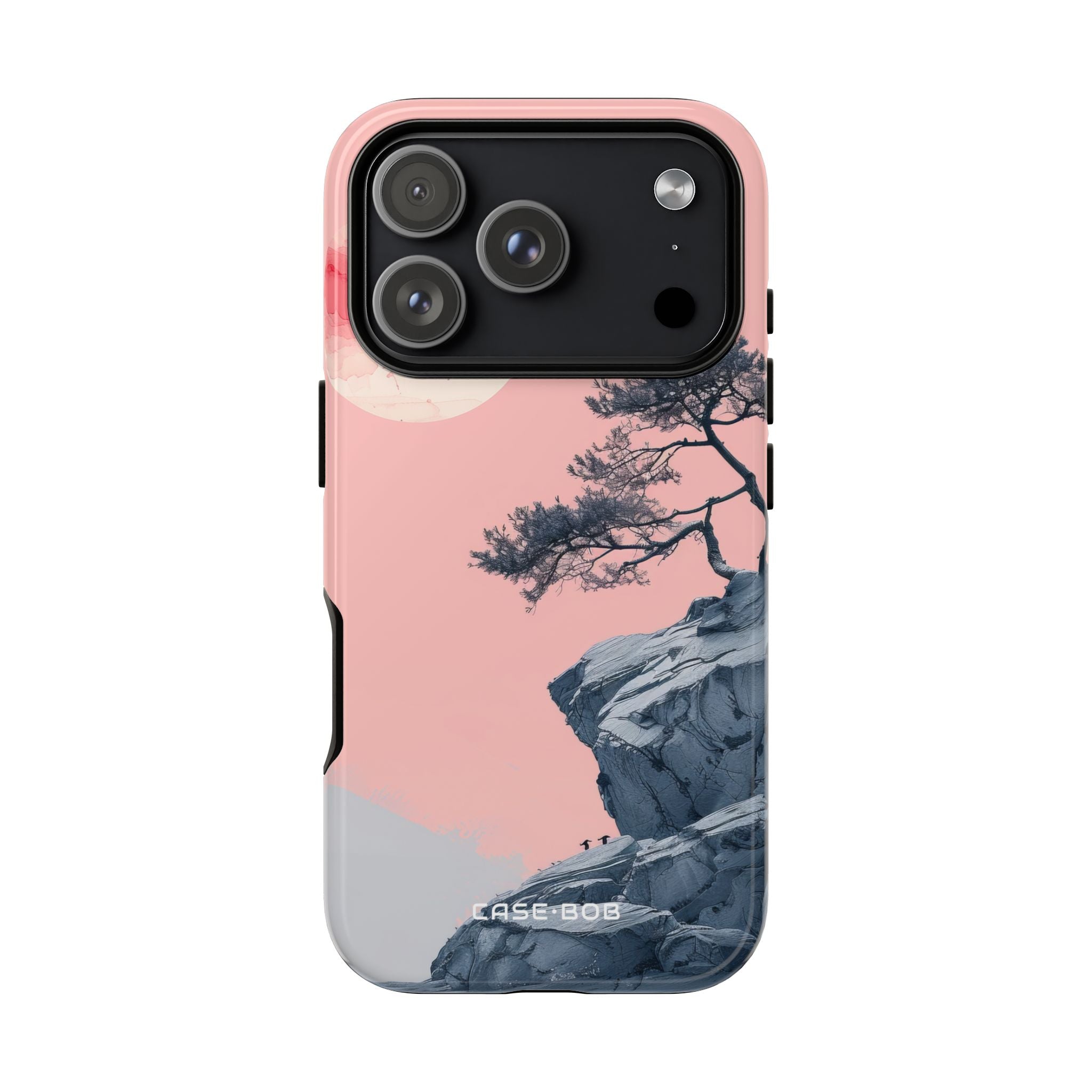 Crimson Moon Tree iPhone 17 Pro Case - Tough - CASE•BOB
