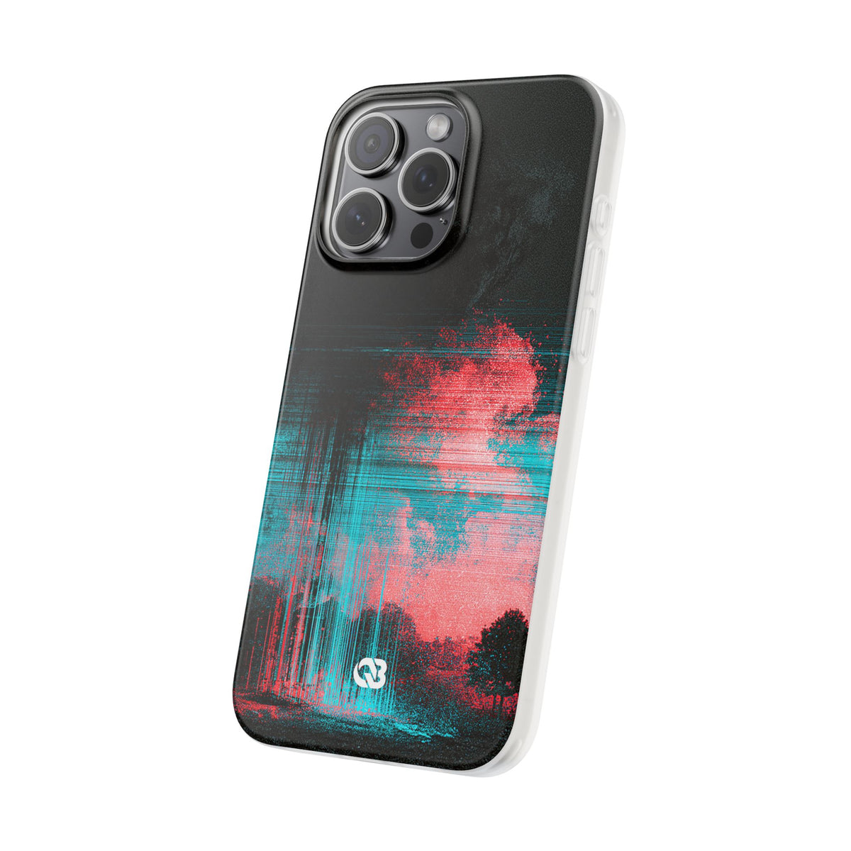 Digital Signal Drift · Lite Phone Case for iPhone · Black