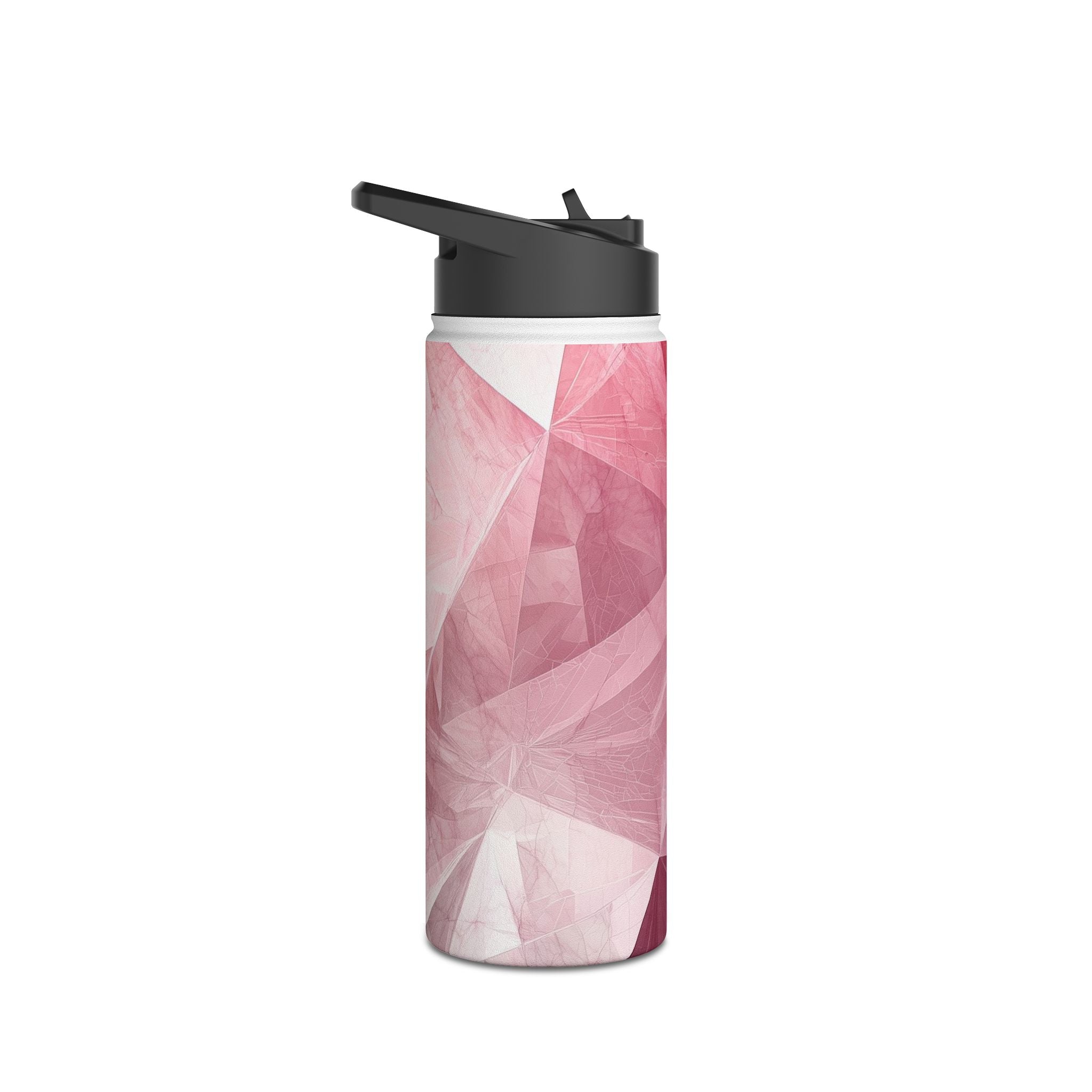 Fractured Crystal - RVS Waterfles