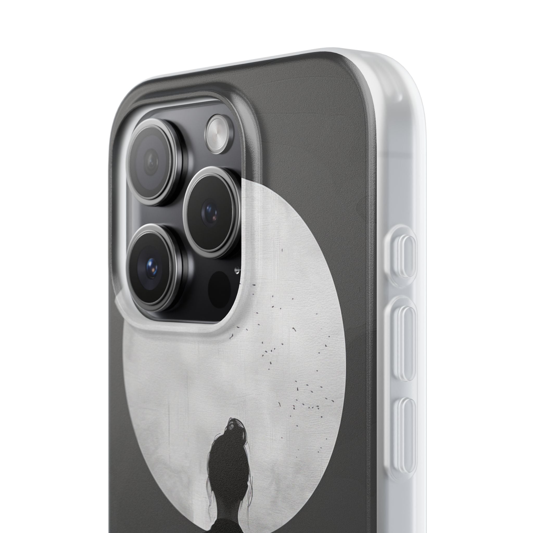 Silhouette Moonlight iPhone 15 Pro Case - Soft
