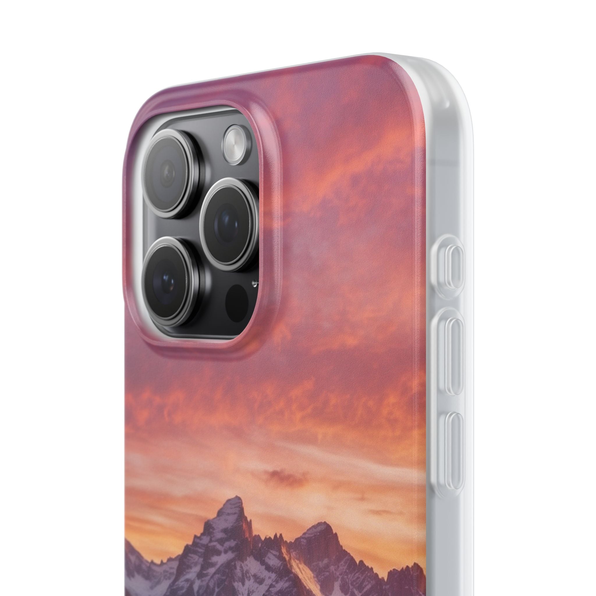 Snowcap Bloom iPhone 15 Pro Max Cover - Blød