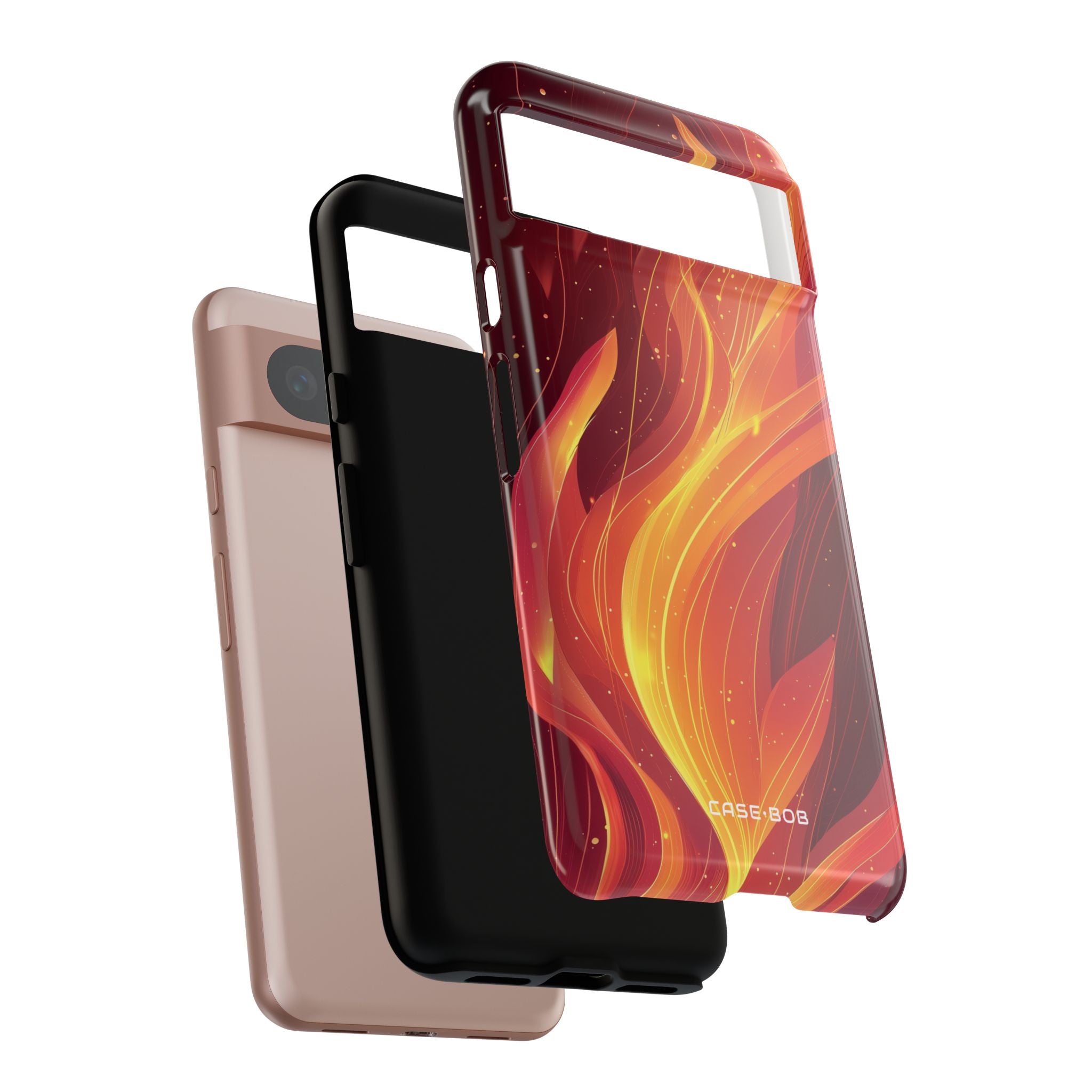 Flaming Flow Google Pixel 8 Case - Tough