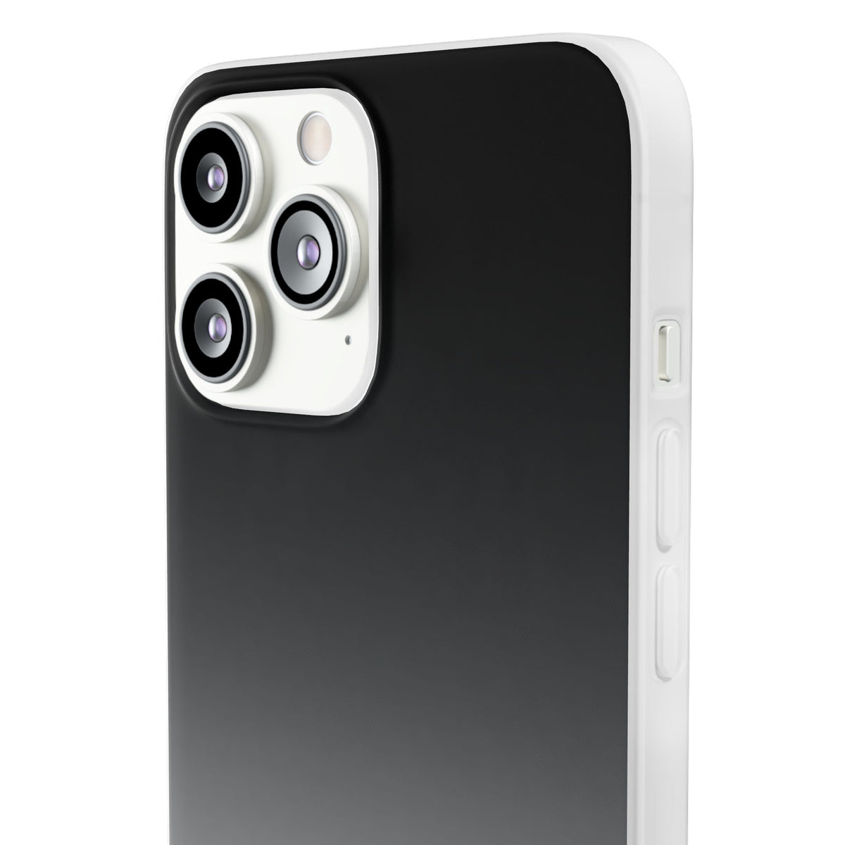 Noir Ombre Fade · Lite Phone Case for iPhone · Black