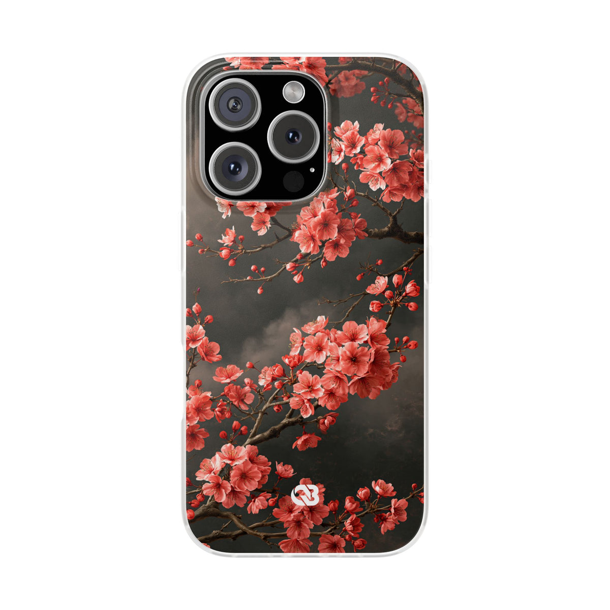 Dark Sakura Nocturne · Lite Phone Case for iPhone · Black