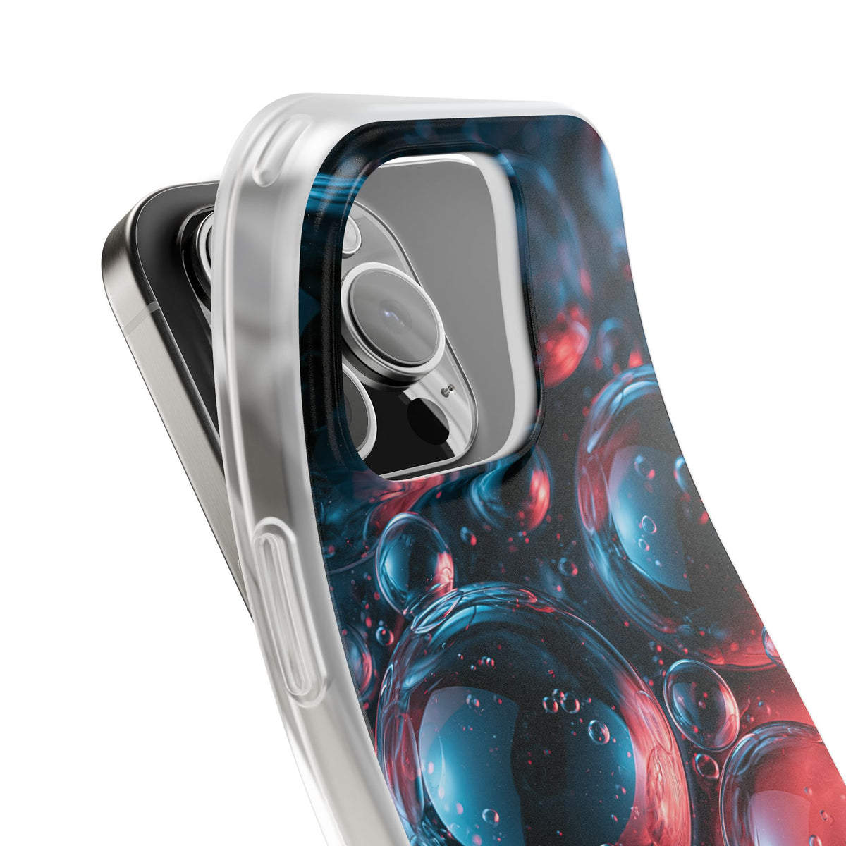 Aqua Gel Spheres · Lite Phone Case for iPhone · Blue