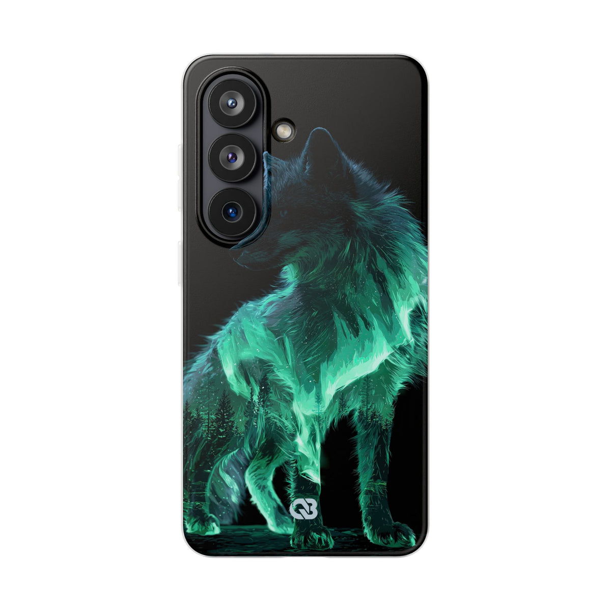 Nordic Aurora Fox · Lite Phone Case for Samsung · Teal