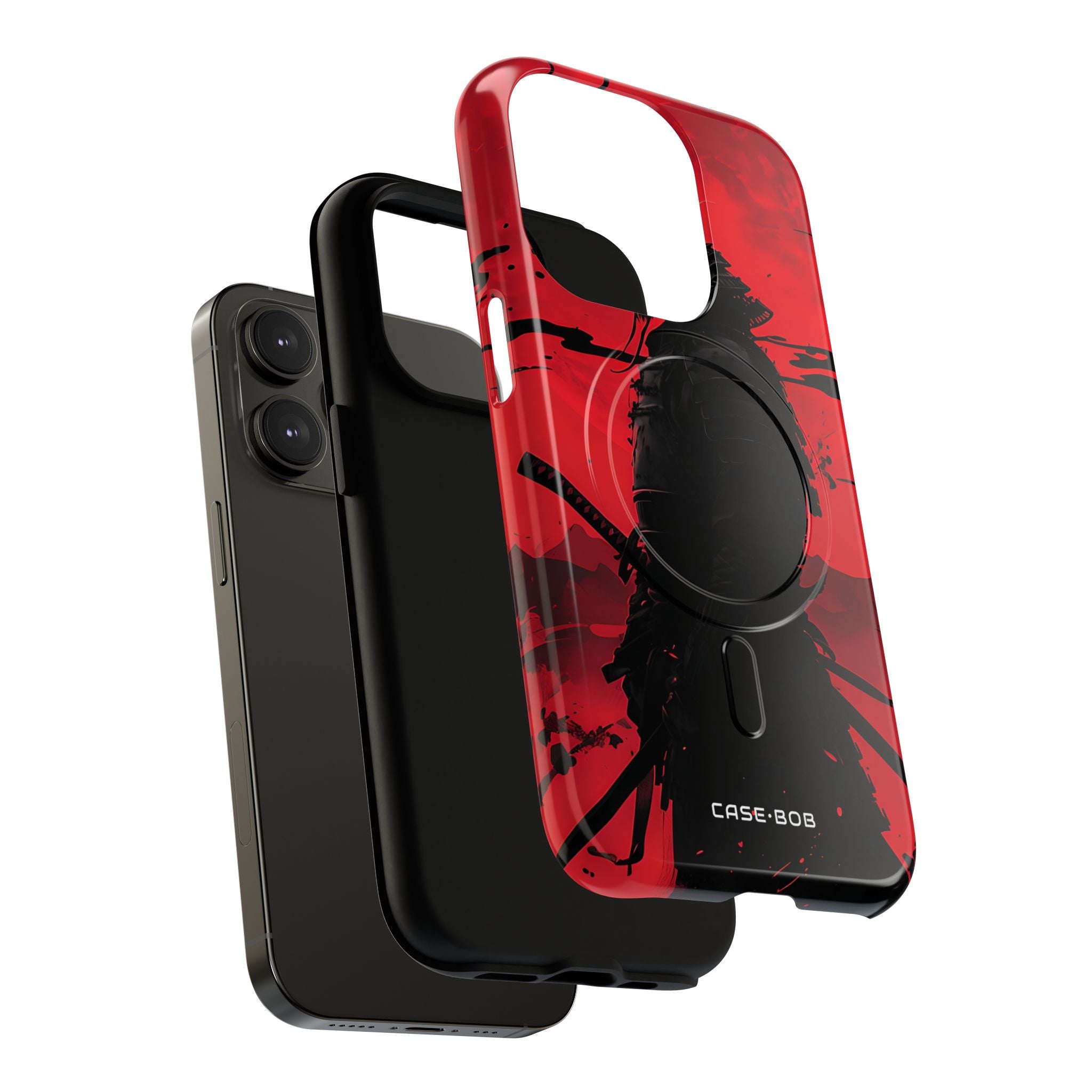 Crimson Samurai iPhone 14 Pro Case - Tough+