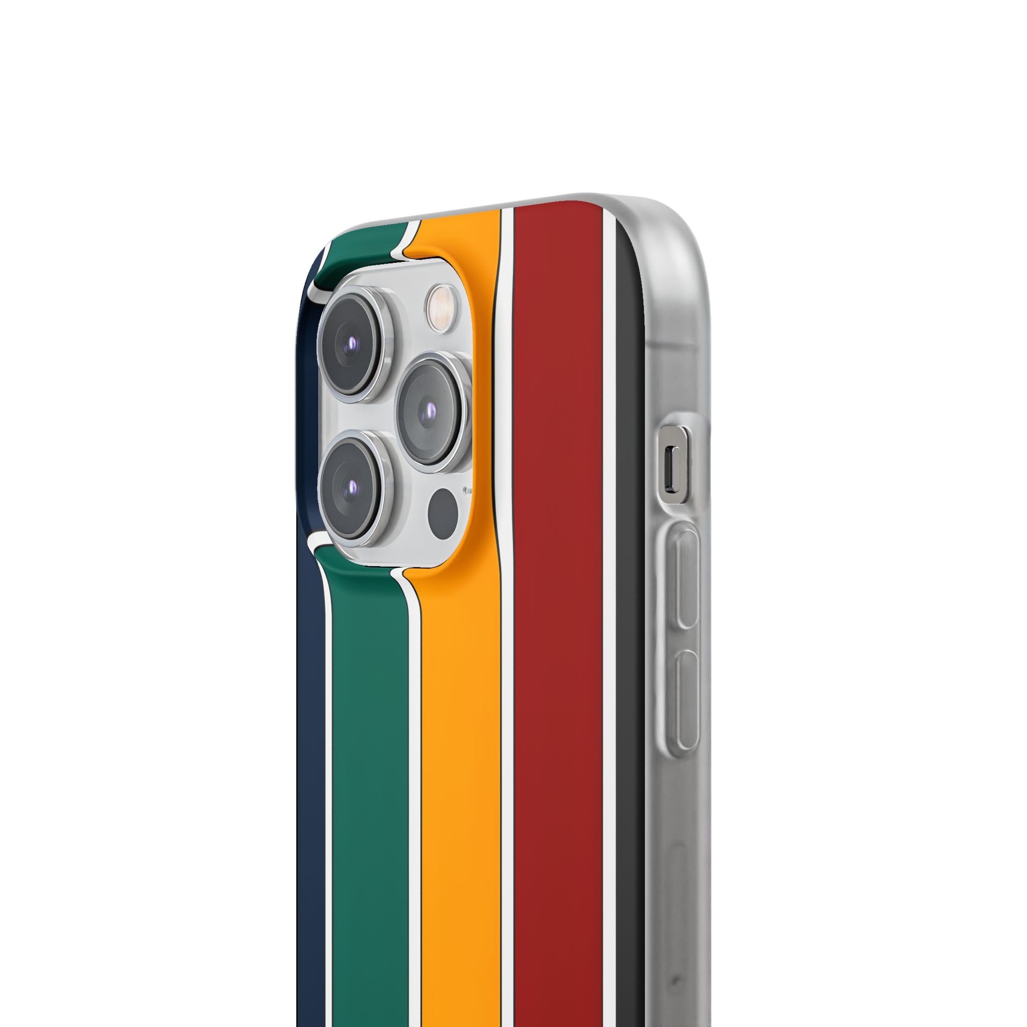Retro Racing Bars · Soft Phone Case for iPhone
