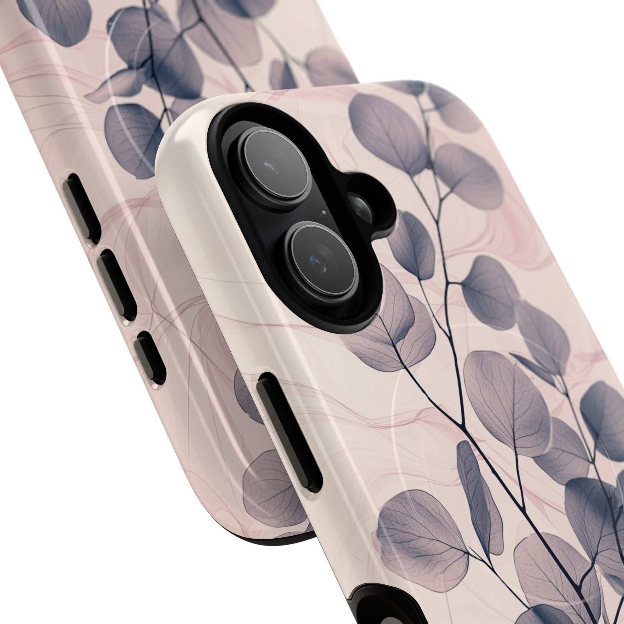 Veined Leaf Whisper iPhone 17 Case - Tough+ - CASE•BOB