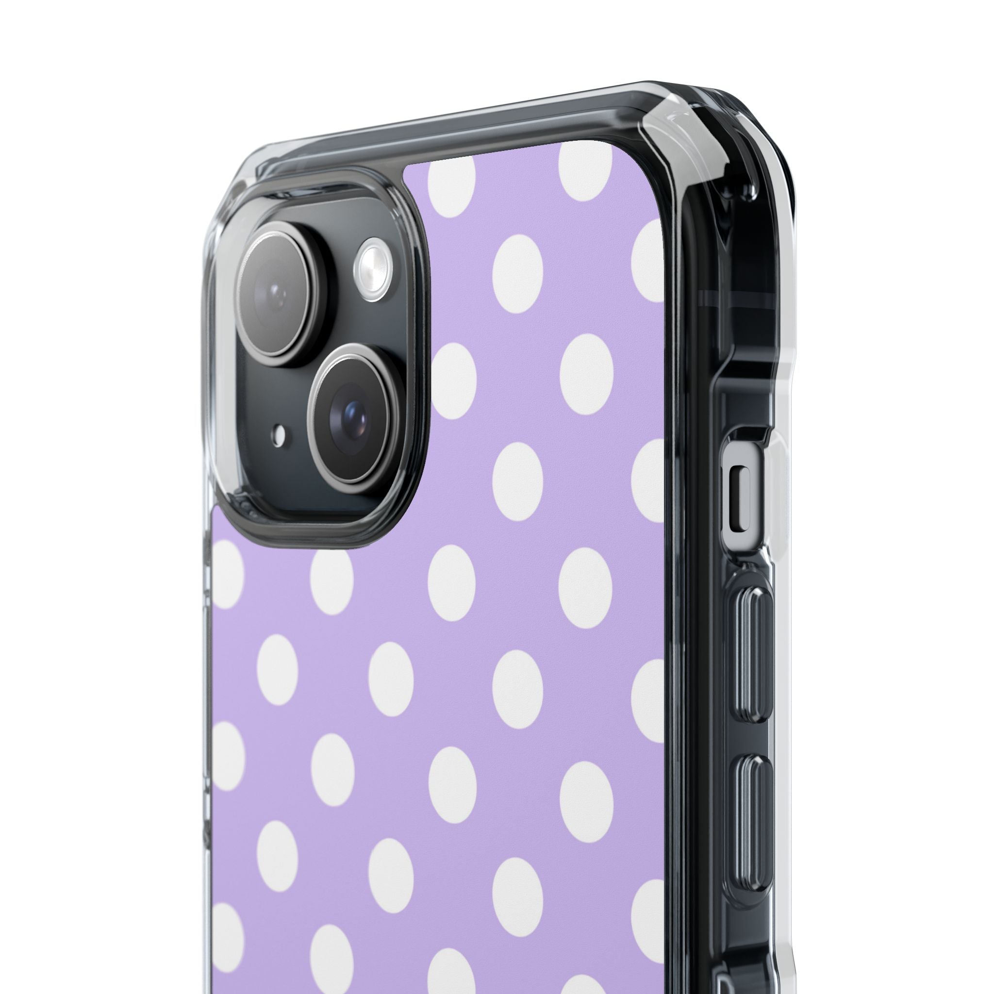 Lavender Polka Grid · Impact Telefoncover til iPhone · Magsafe