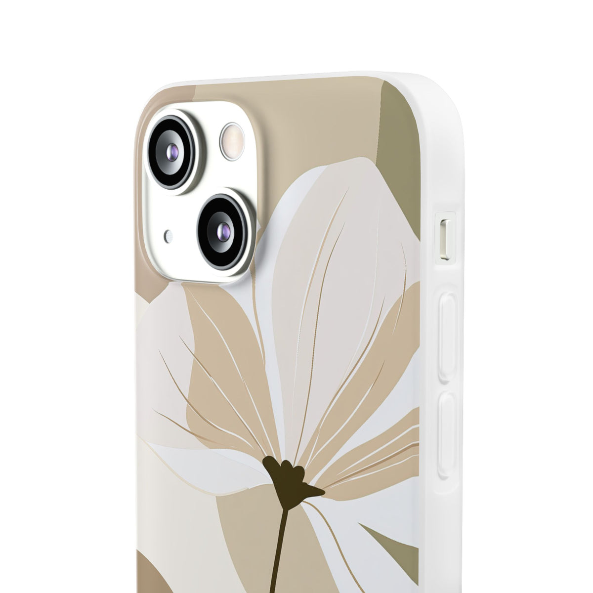 Soft Petal Bloom · Lite Phone Case for iPhone · Beige