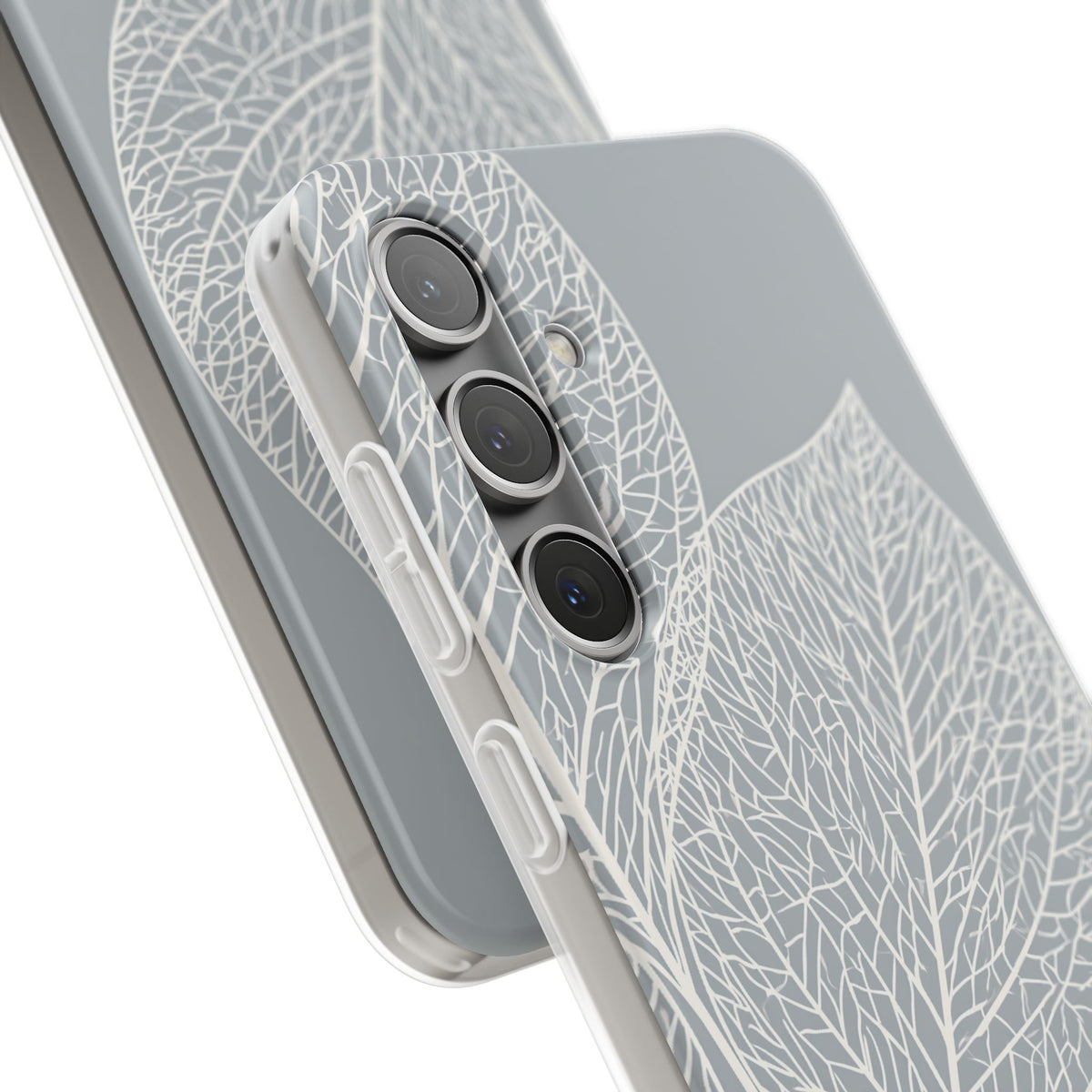 Minimal Leaf Skeleton · Lite Phone Case for Samsung · Grey