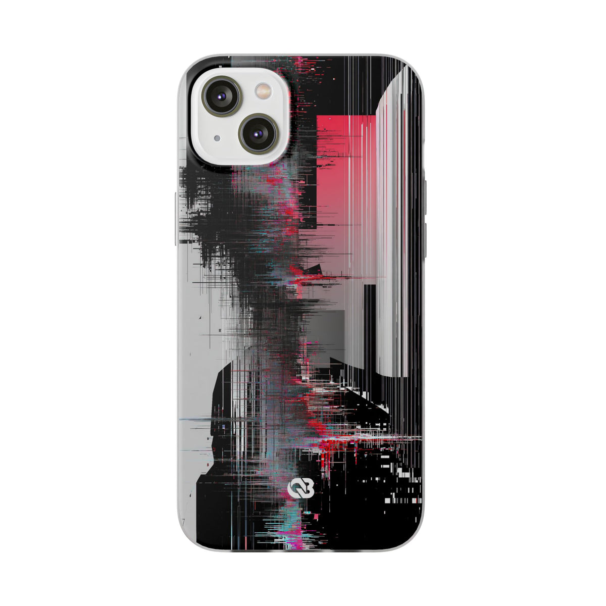 Black Lite Phone Case for iPhone - Crimson Data Leak