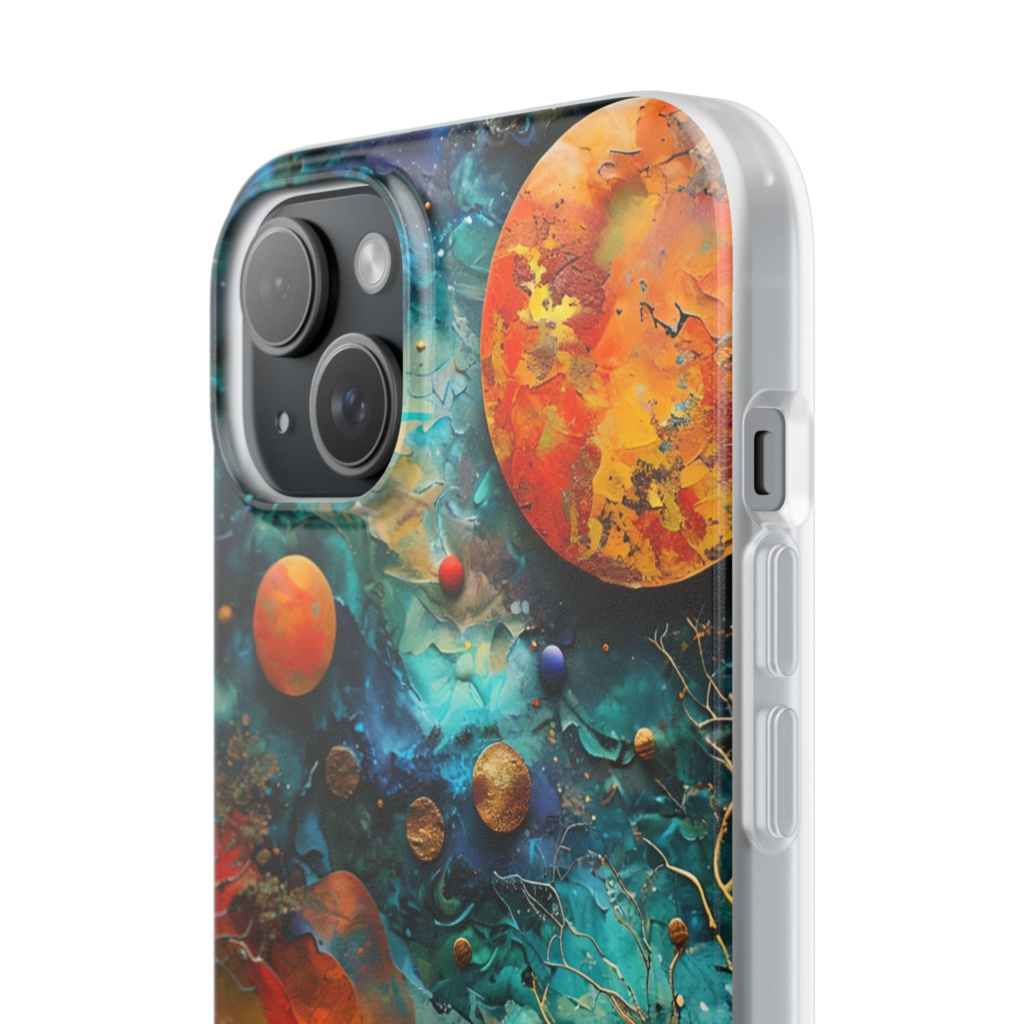 Copper Horizon Drift · Soft Mobilskal för iPhone