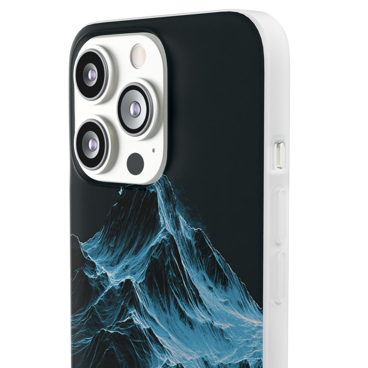 Nordic Frost Peak · Lite Phone Case for iPhone · Blue
