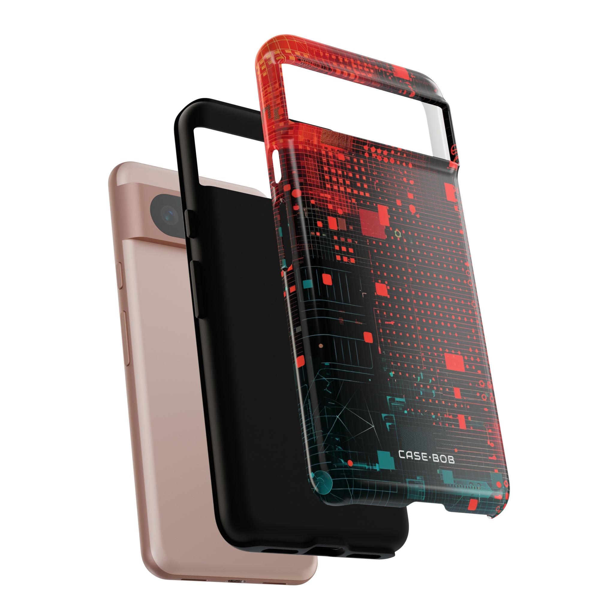 Grid Fusion Google Pixel 8 Case - Tough