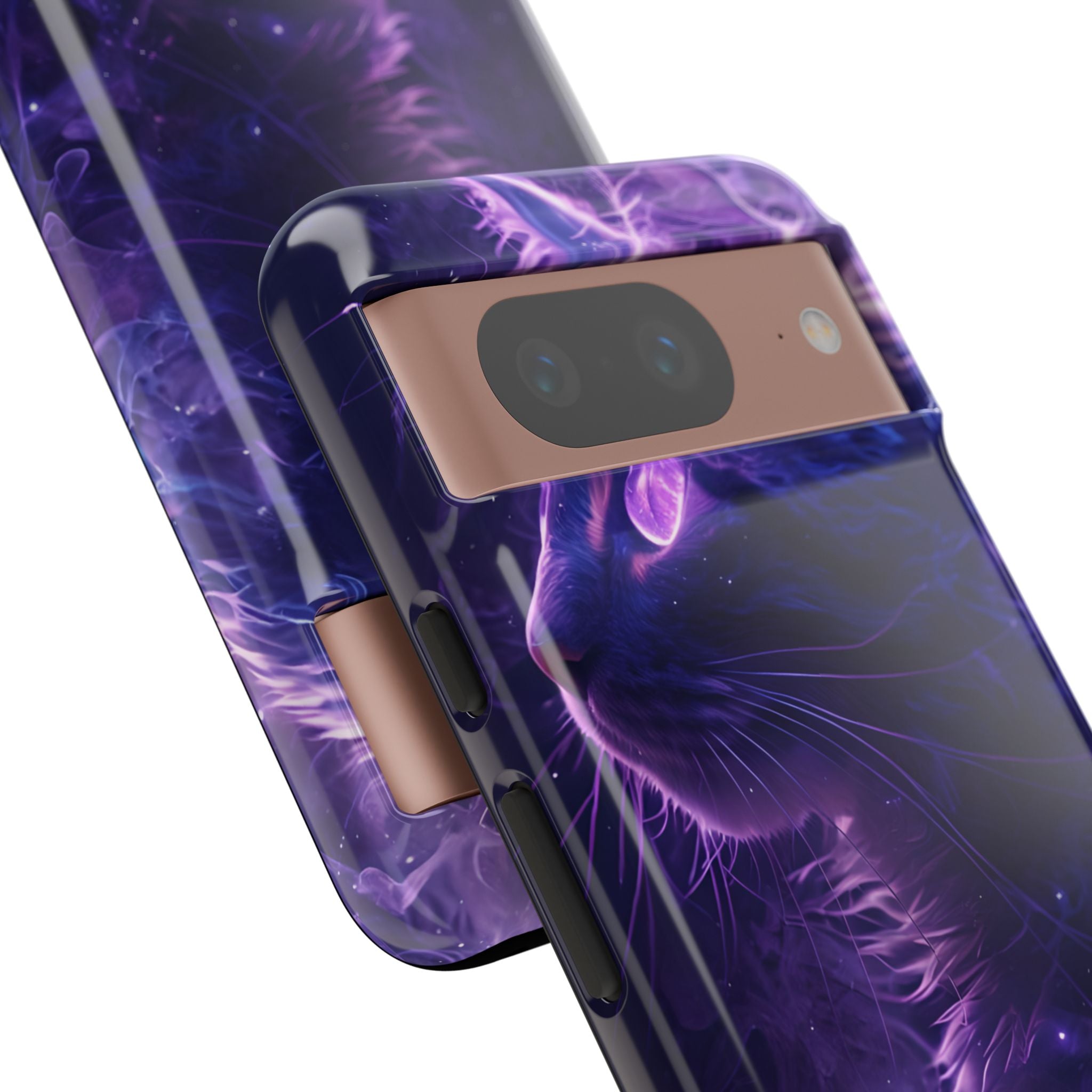 Purple Void Feline · Tough Custodia per Google Pixel