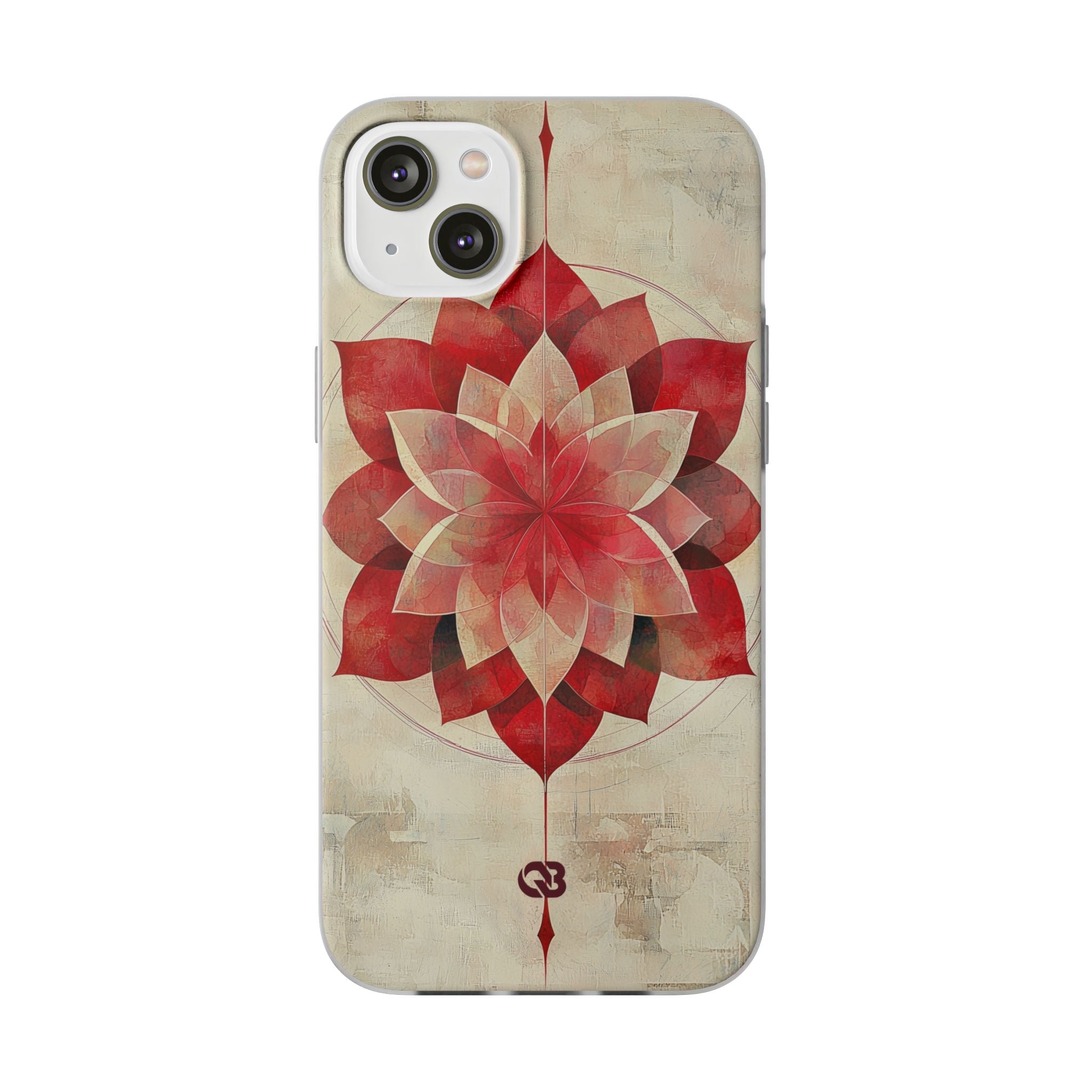 Crimson Petal Peak · Soft Phone Case for iPhone