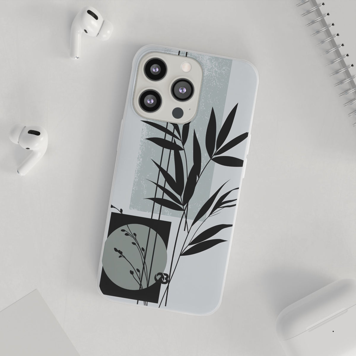 Zen Bamboo Silhouette · Lite Phone Case for iPhone · Green