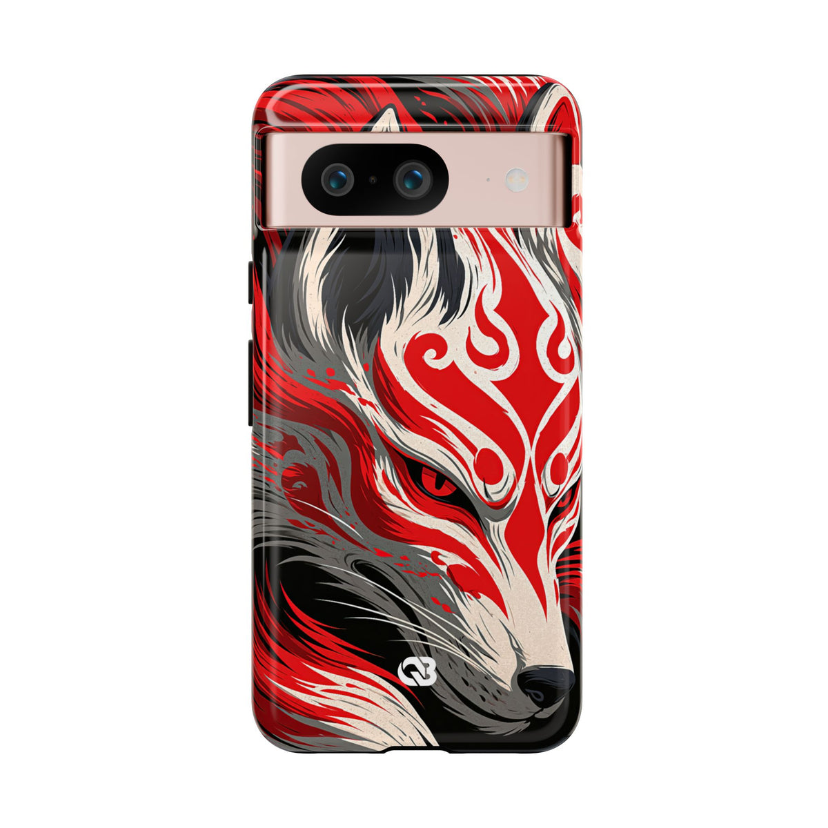 Crimson Kitsune Spirit · Tough Phone Case for Pixel · Red
