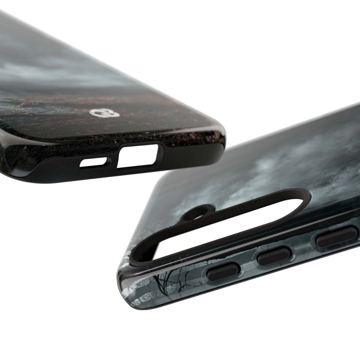 Shadowed Pine Mist · Tough Phone Case for Samsung · Black