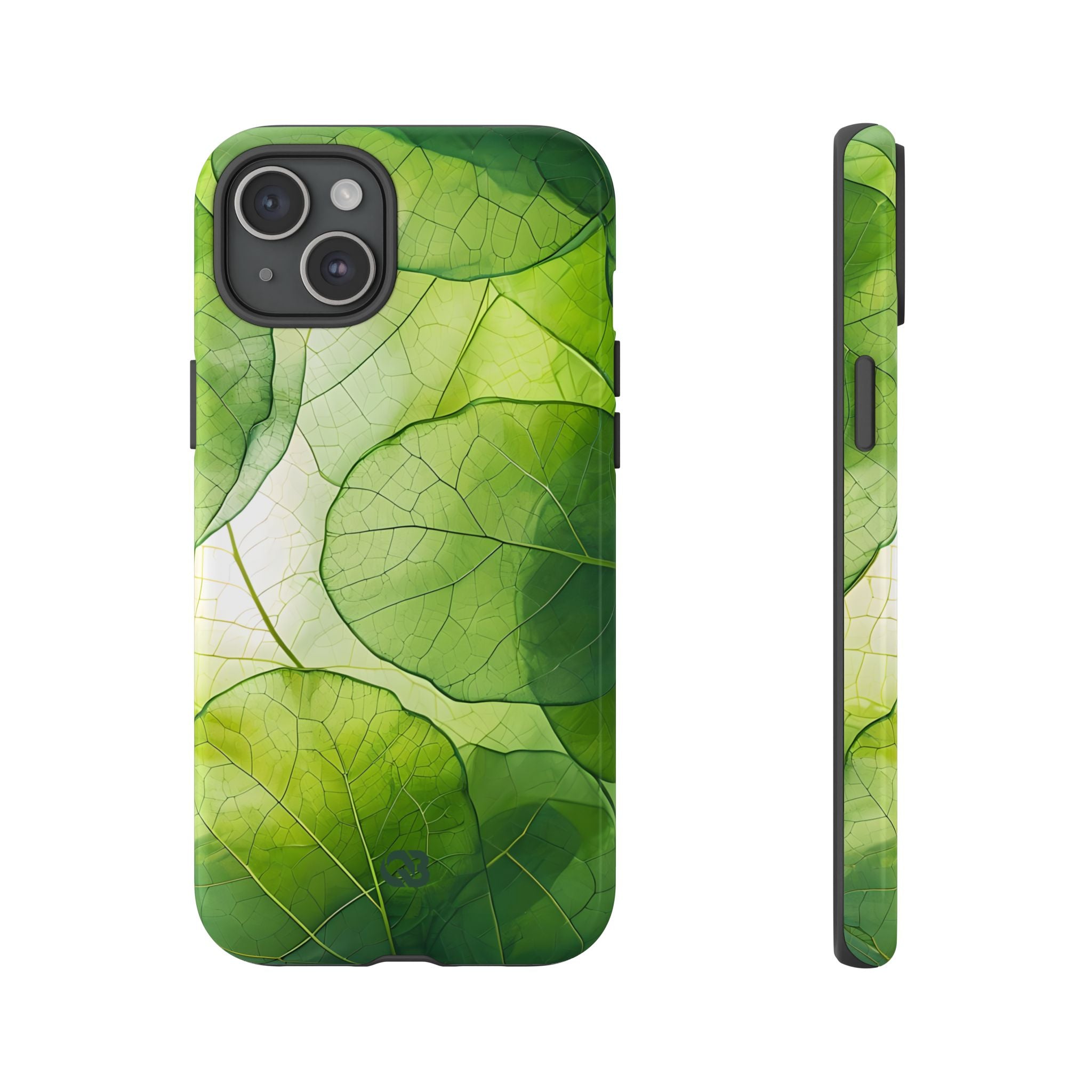 Emerald Leaf Veins · Tough Phone Case for iPhone