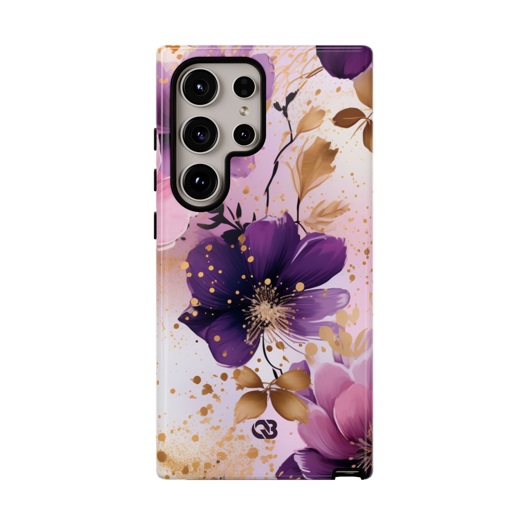Gilded Violet Bloom · Tough Phone Case for Samsung