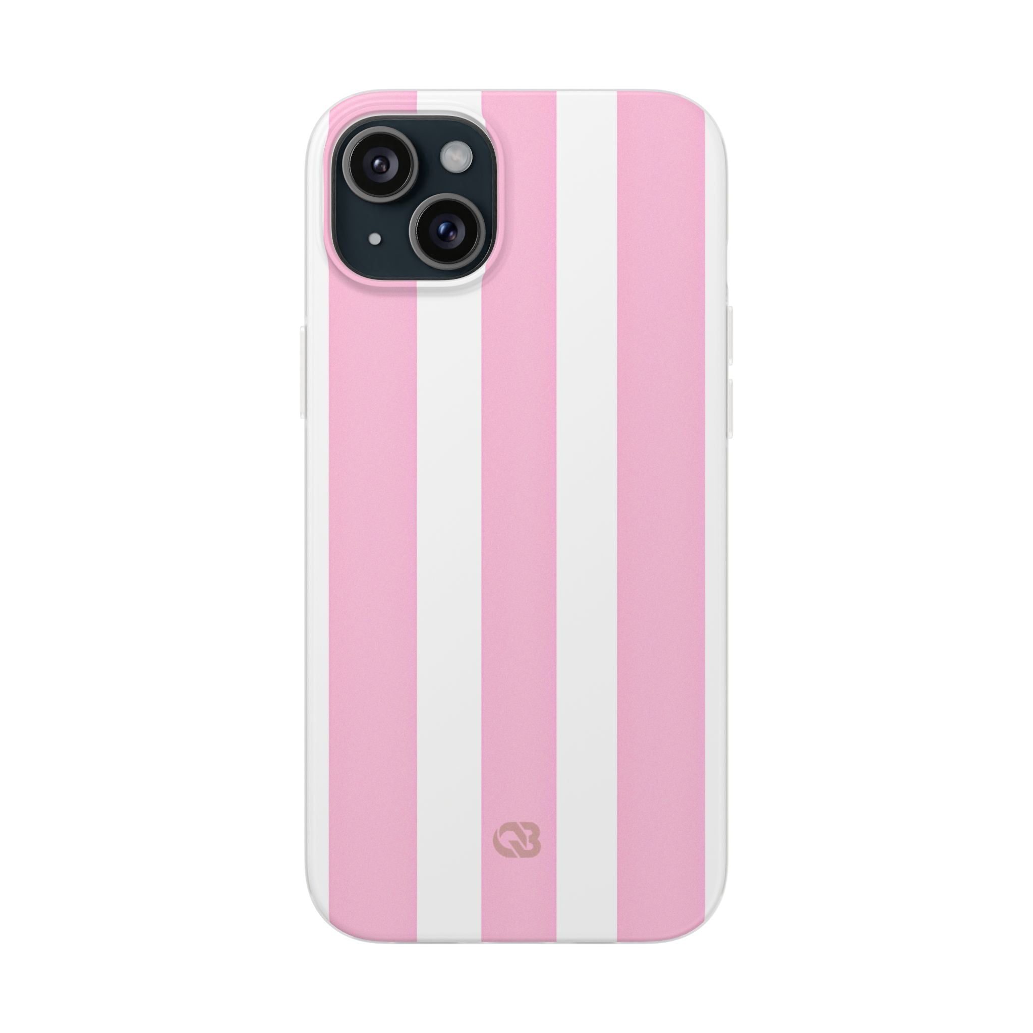 Soft Pink Stripe · Soft Phone Case for iPhone