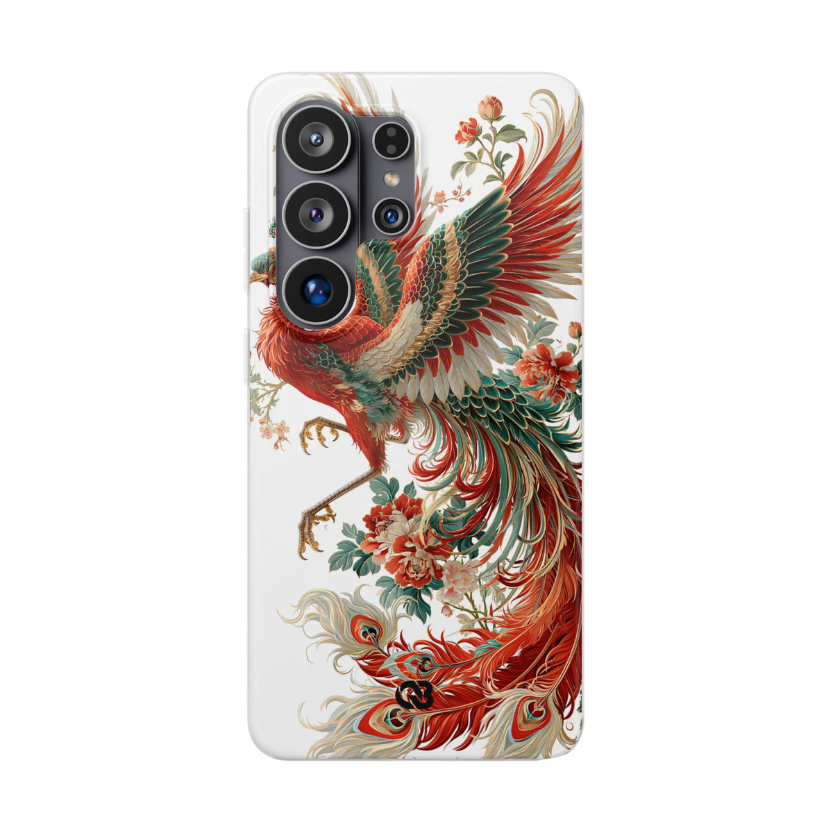 Vermilion Imperial Phoenix · Lite Phone Case for Samsung · Red