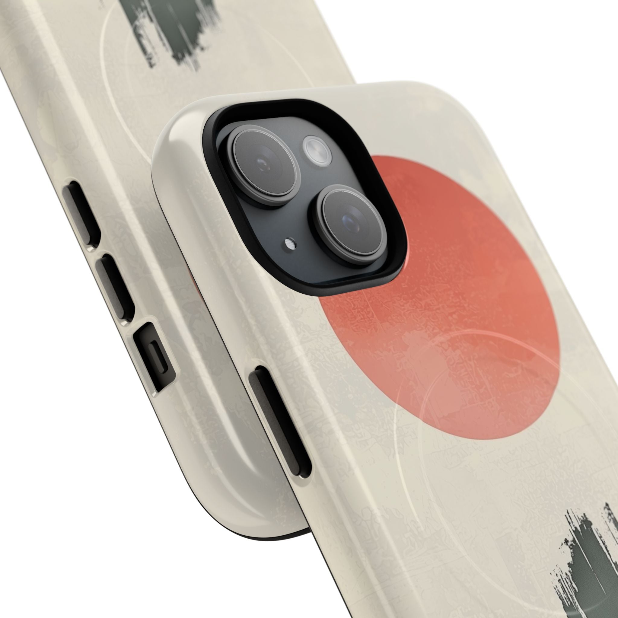 Crimson Sun Strokes · Tough+ Phone Case for iPhone · Magsafe