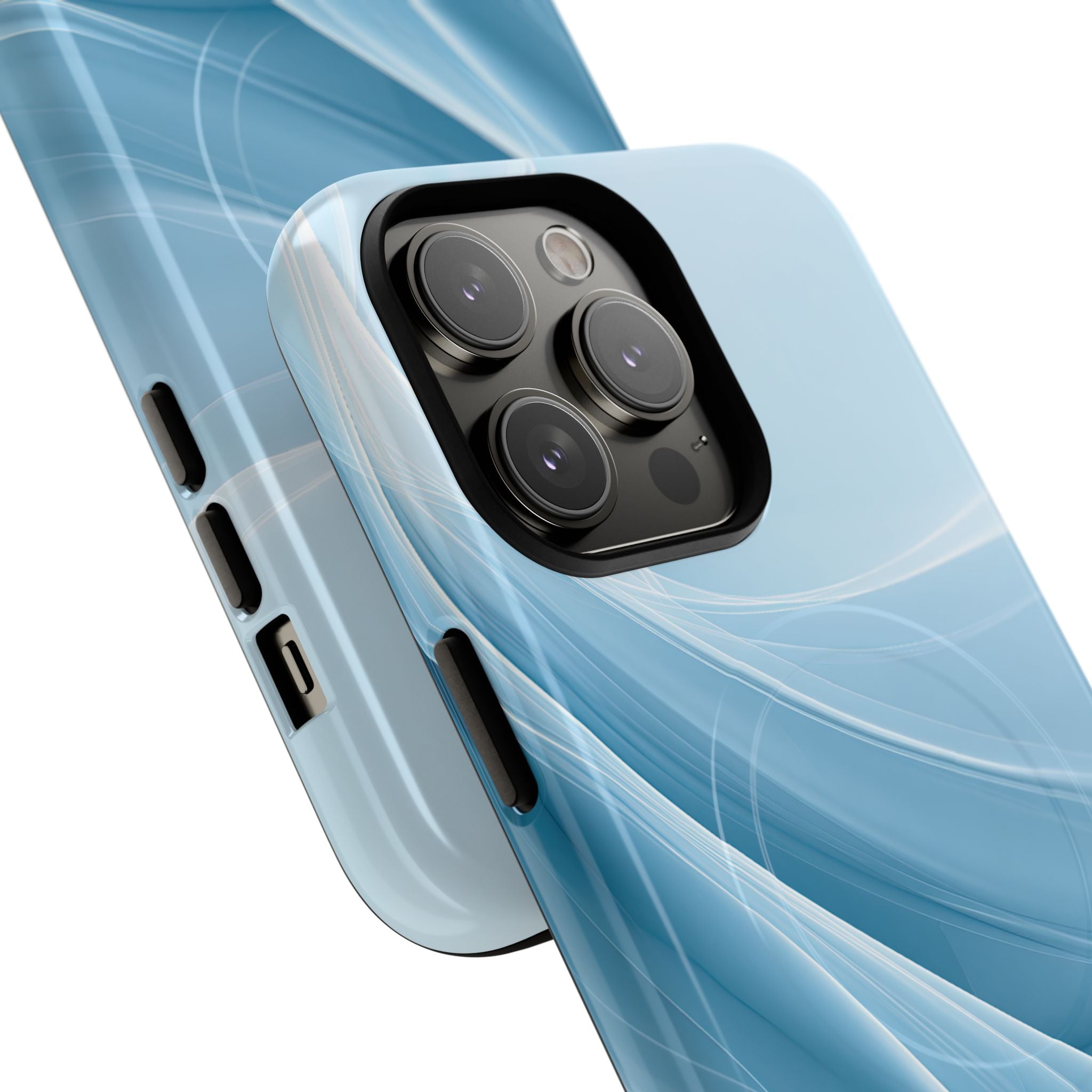 Blue Tough 2.0 Magsafe Phone Case for iPhone - Arctic Silk Drift