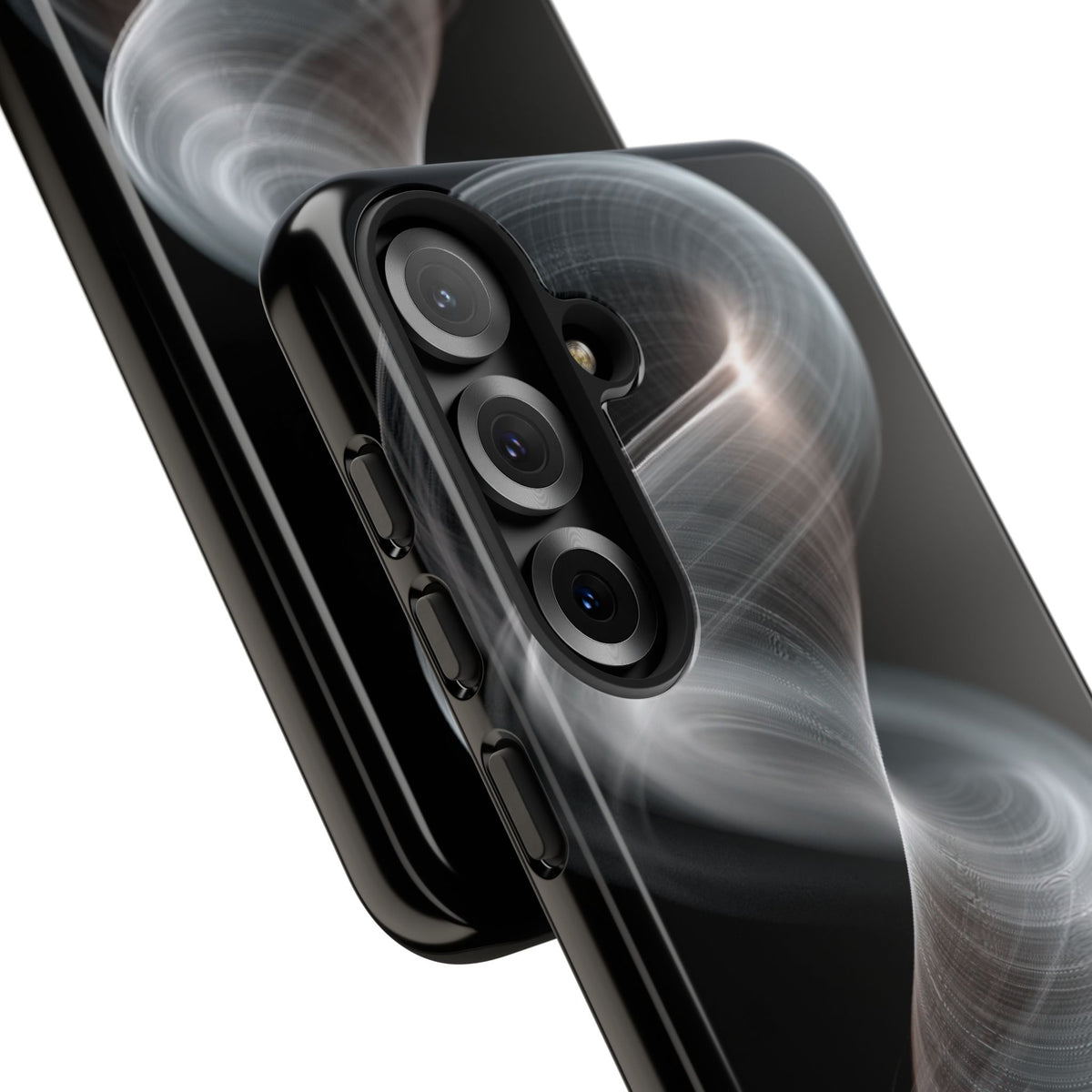 Luminous Vortex · Tough Phone Case for Samsung · Black