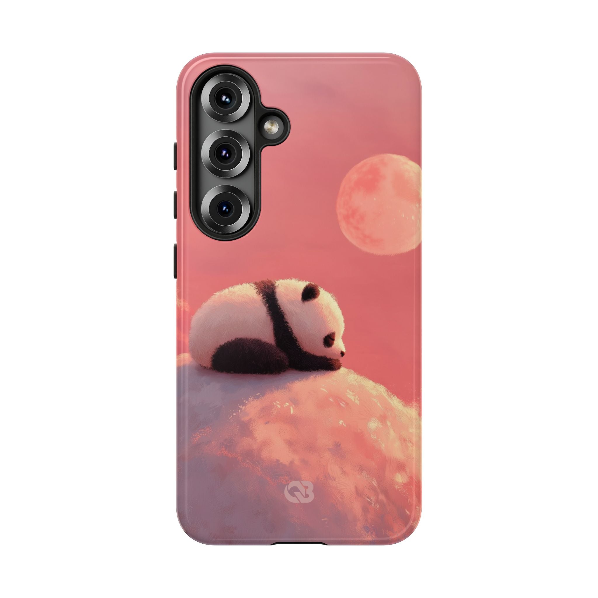 Rose Moon Panda · Tough Coque de téléphone pour Samsung