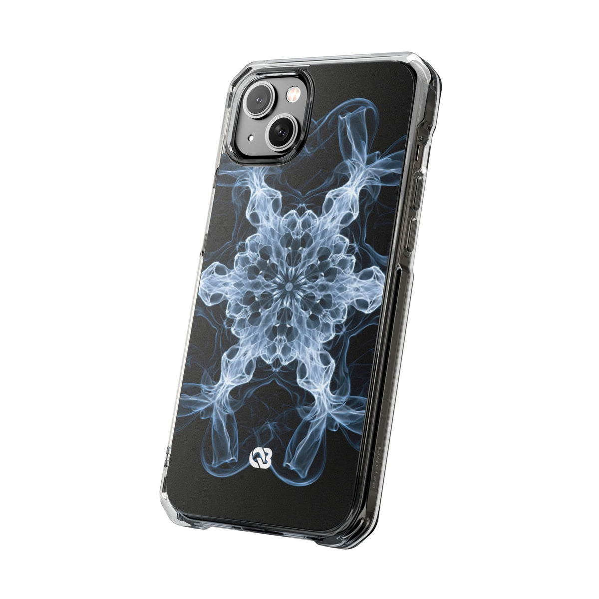 Blue Impact MagSafe Phone Case for iPhone - Glacial Smoke Crown
