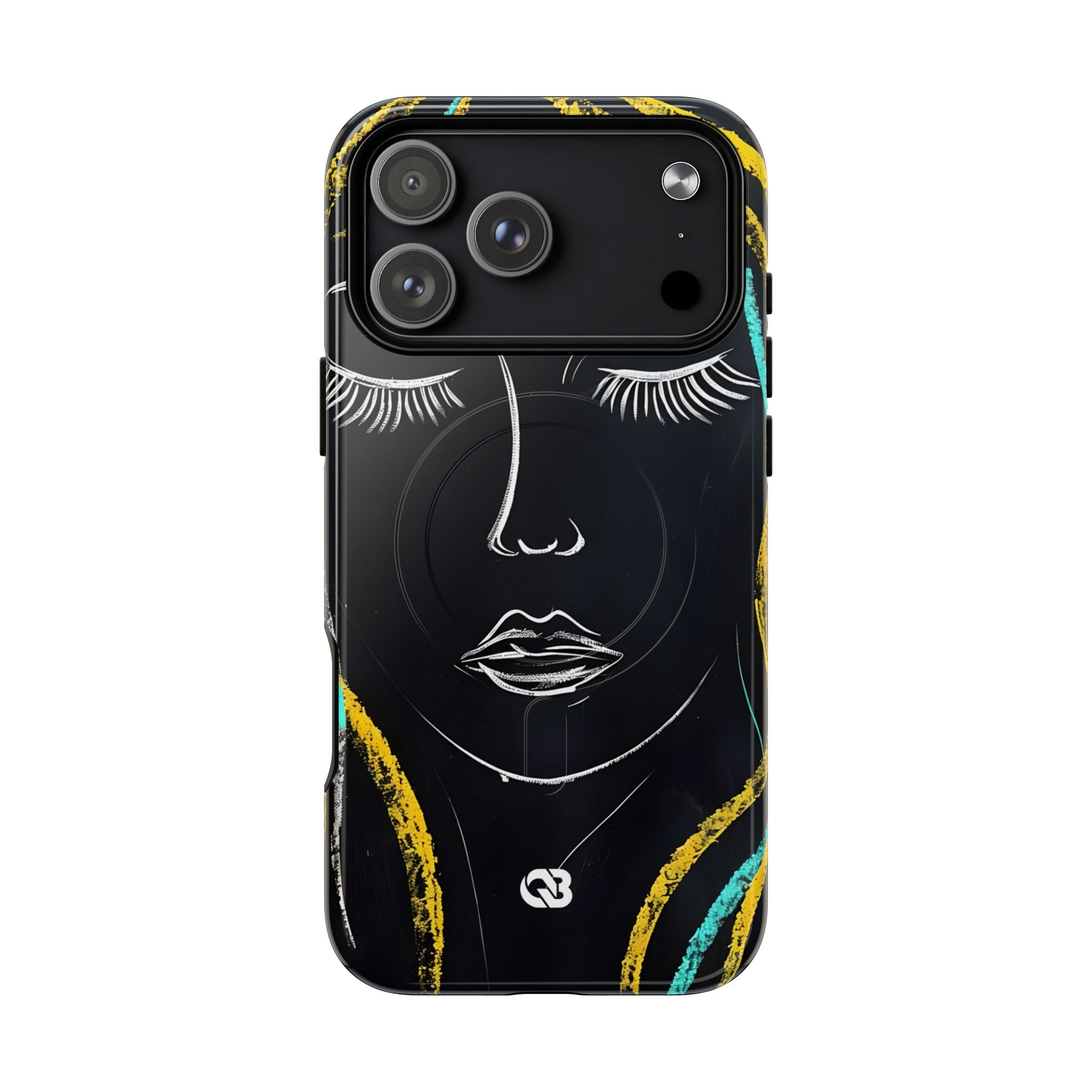 Obsidian Chalk Portrait · Tough+ Magsafe