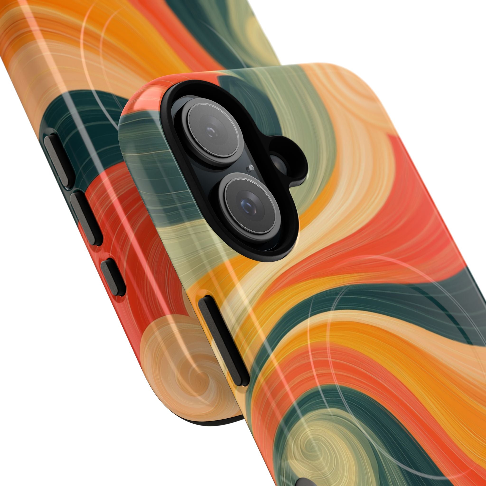 Swirling Ember iPhone 16 Case - Tough+