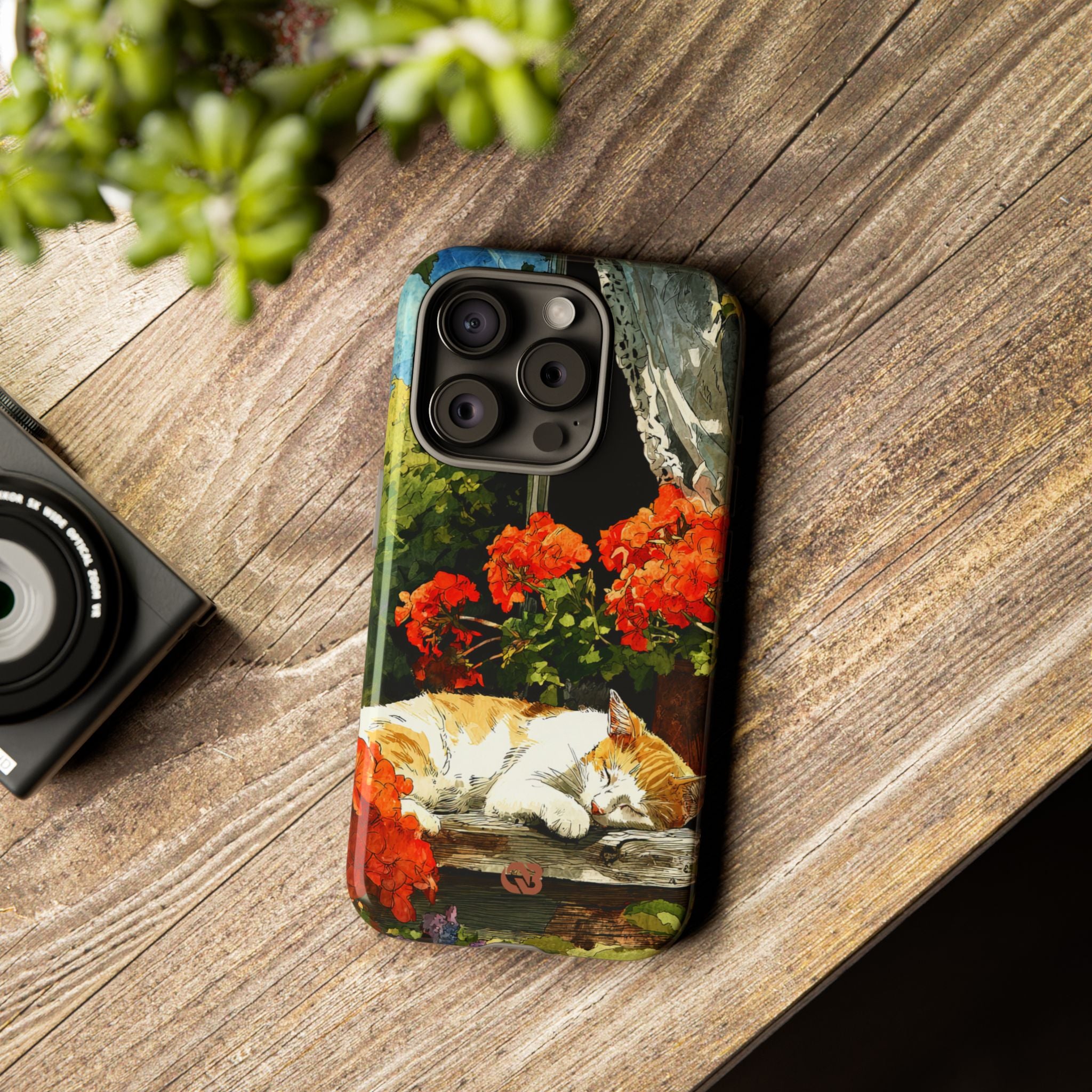 Sleeping Ginger Bloom · Tough Phone Case for iPhone