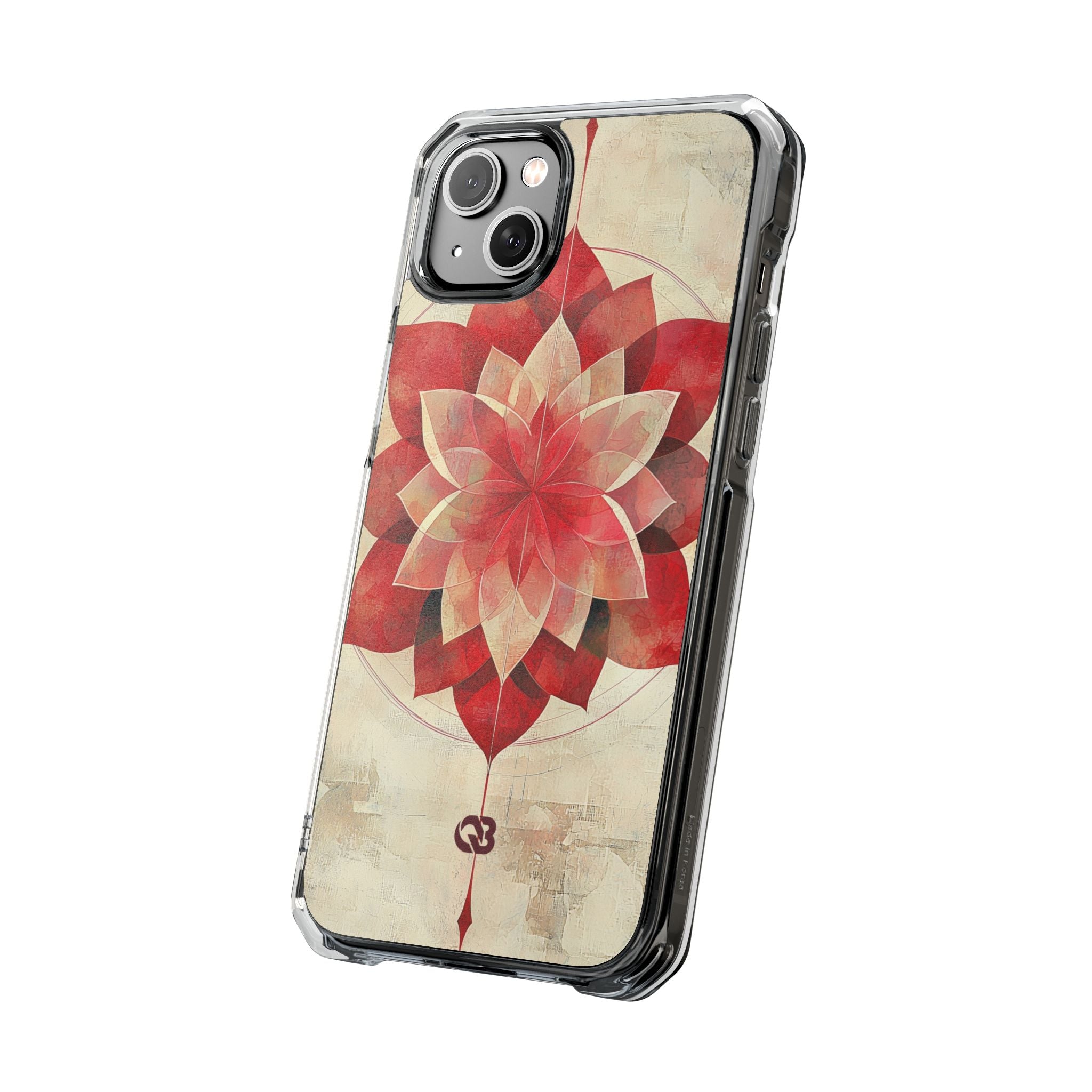 Crimson Petal Peak · Impact Phone Case for iPhone · Magsafe