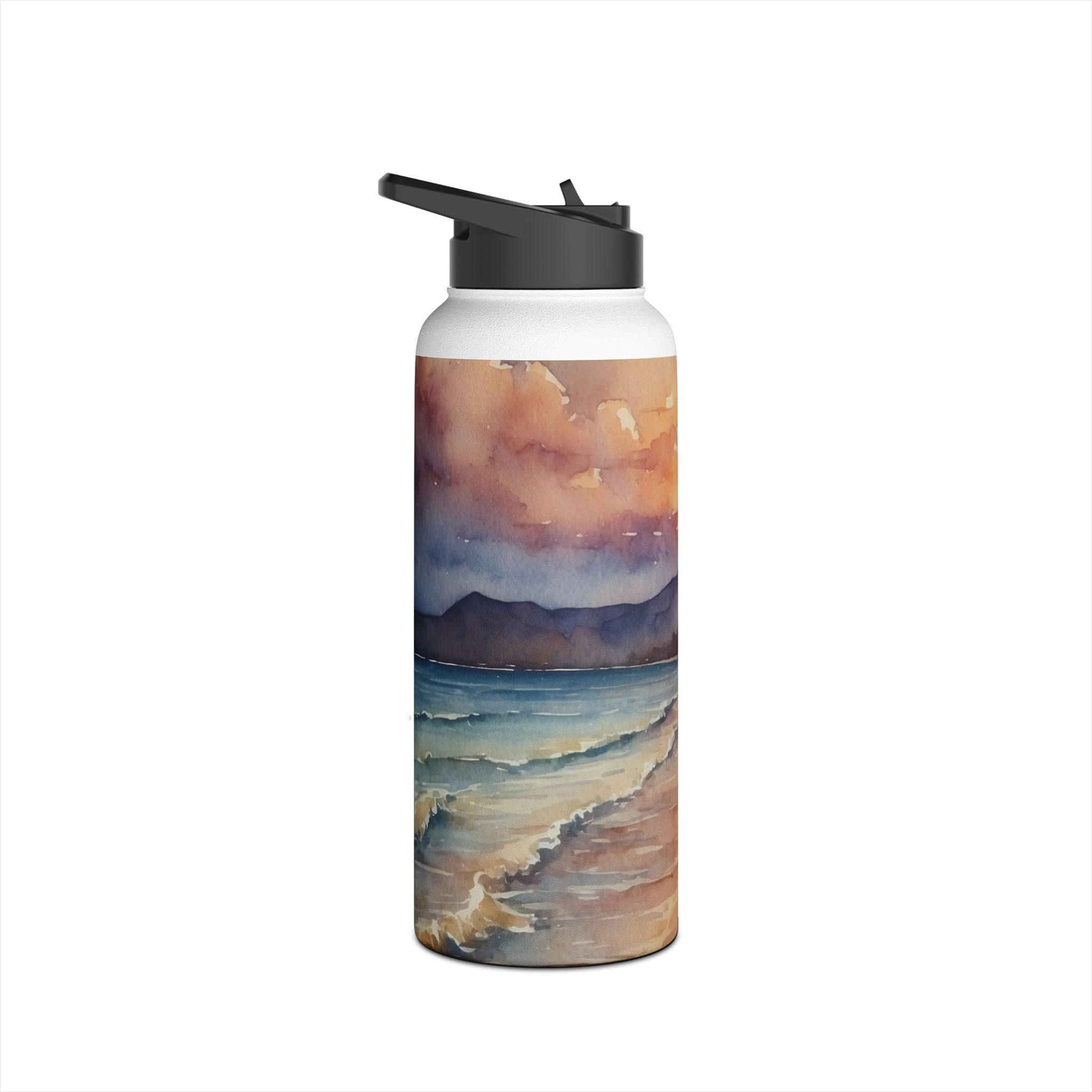 Sunset Glow - Stainless Steel Water Bottle
