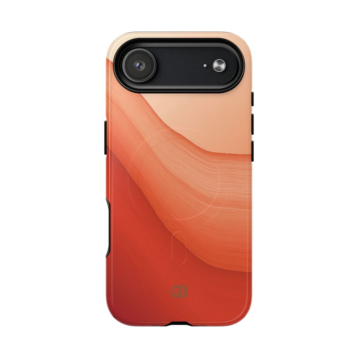 Terracotta Flow · Tough 2.0 Magnetic Phone Case for iPhone · Orange