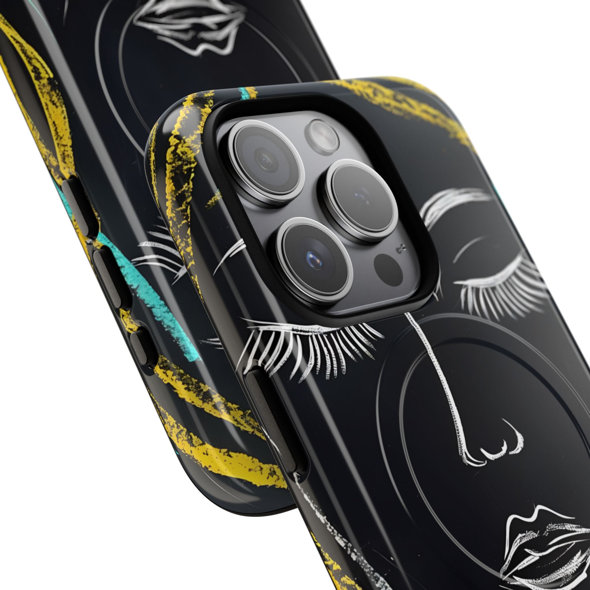 Obsidian Chalk Portrait · Tough+ Magsafe