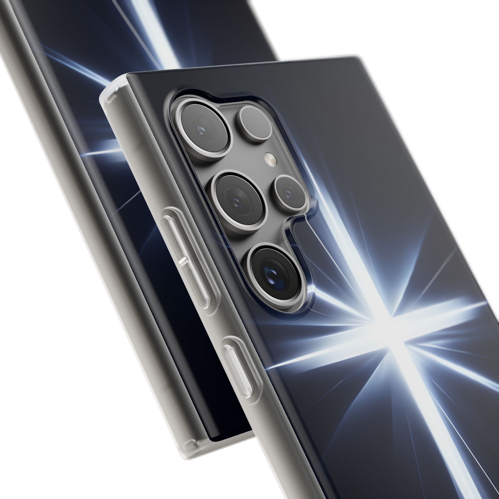 Gloeiende Crossburst Samsung S24 Ultra Case - Soft