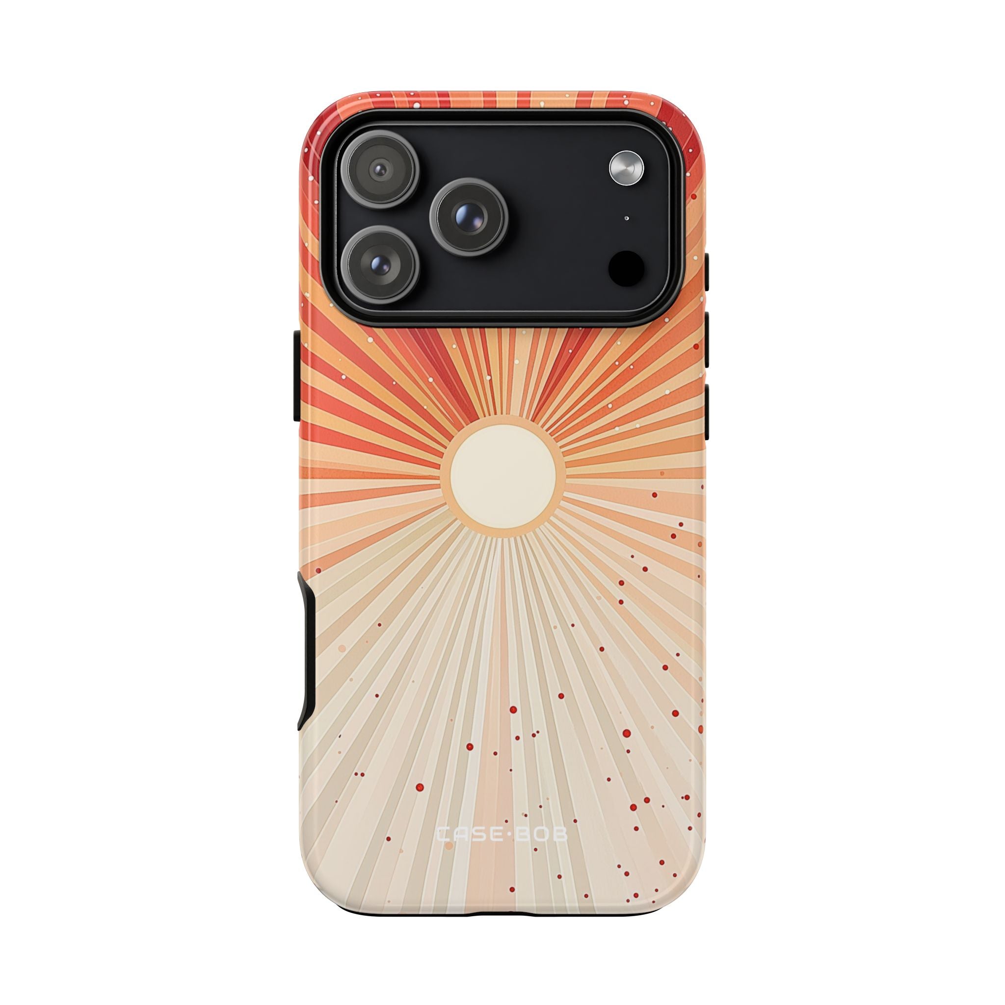 Solar Bloom iPhone 17 Pro Max Case - Tough - CASE•BOB