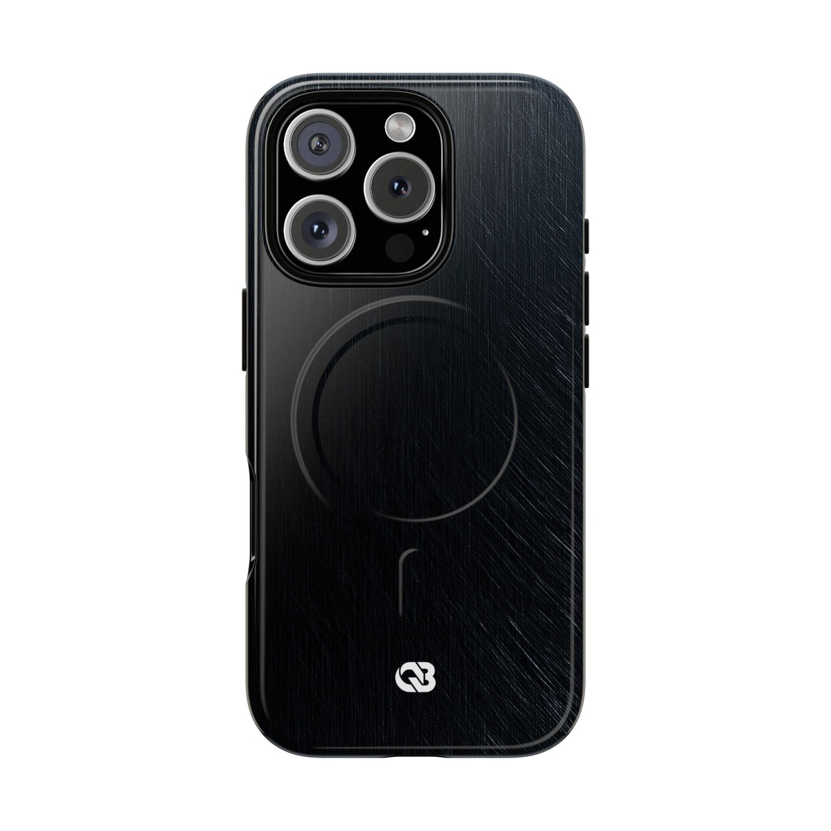 Brushed Obsidian Steel · Tough 2.0 Magnetic Phone Case for iPhone · Black