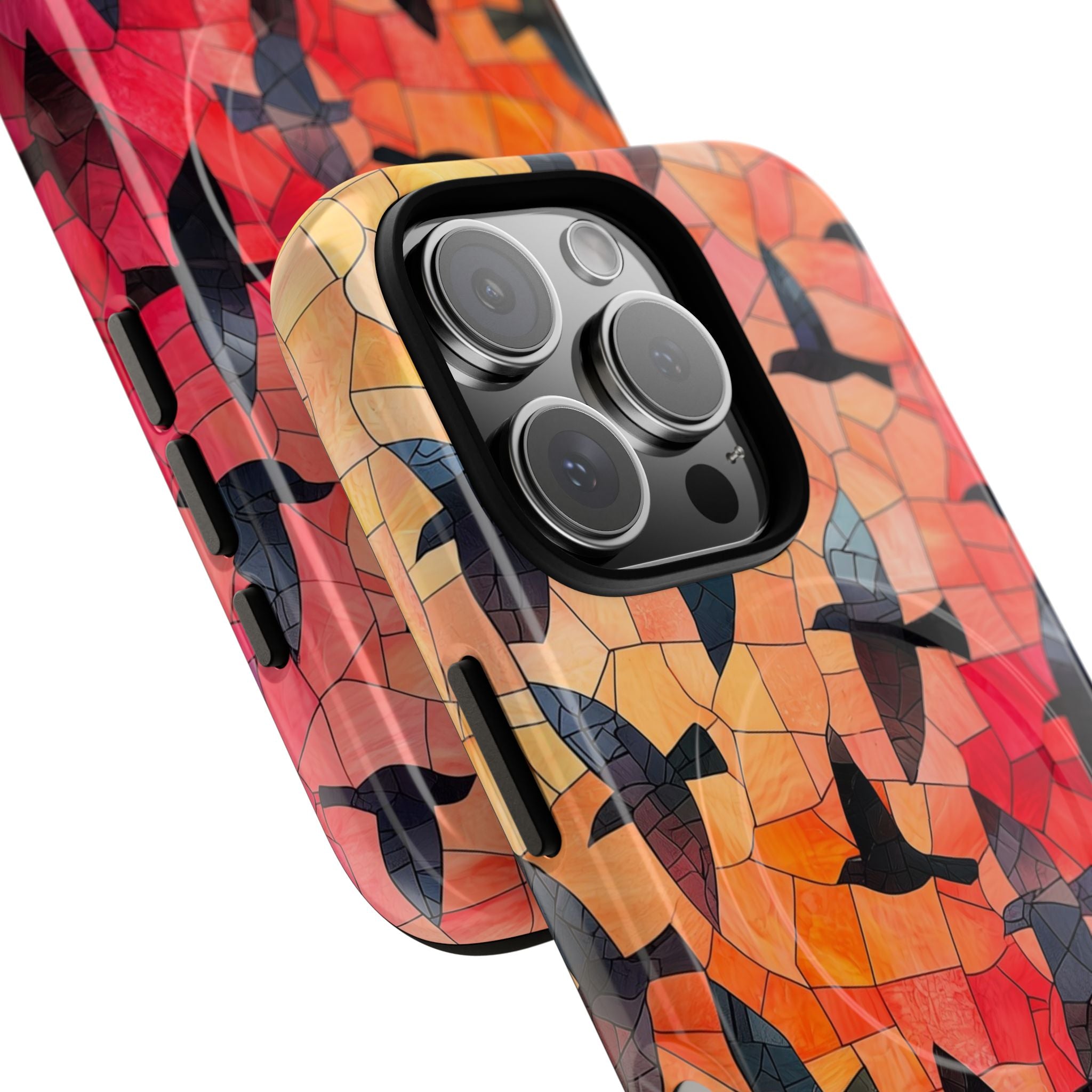 Blackbird Glow iPhone 16 Pro Skal - Tough+