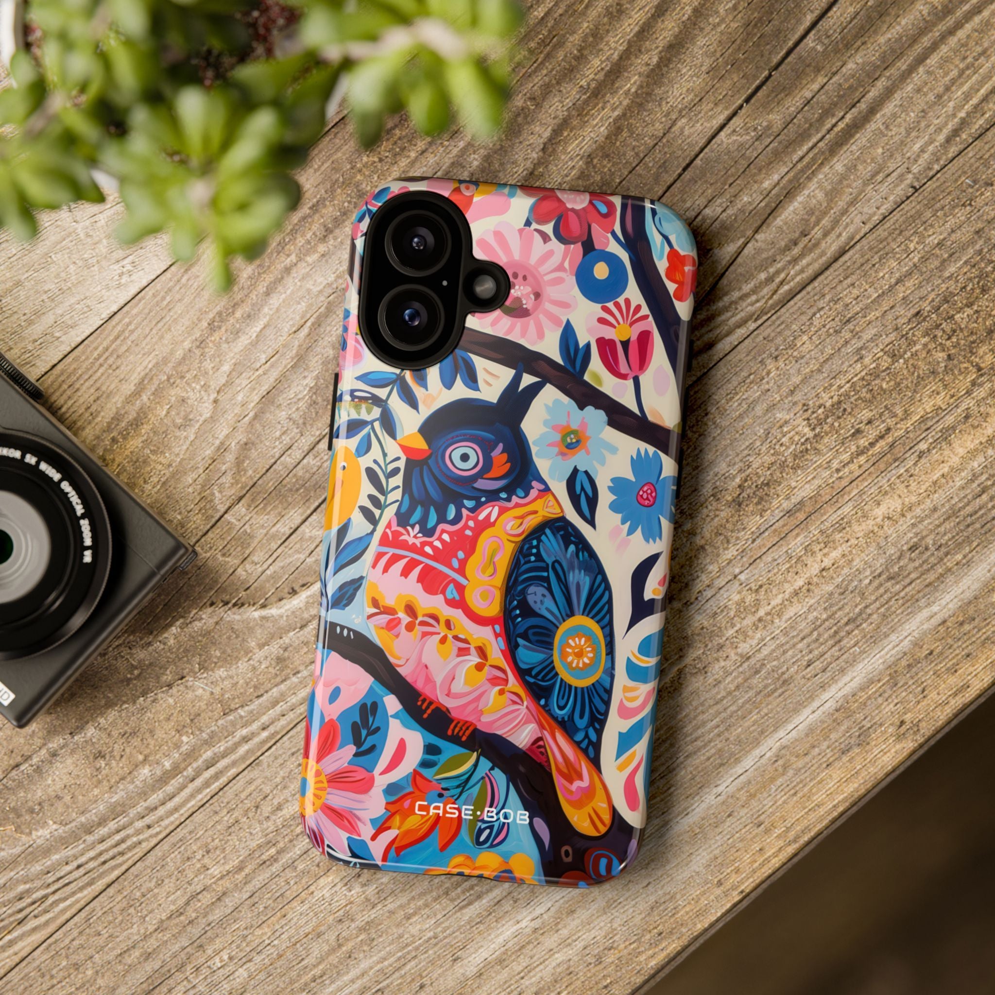 Owl Bloom iPhone 16 Plus Case - Tough